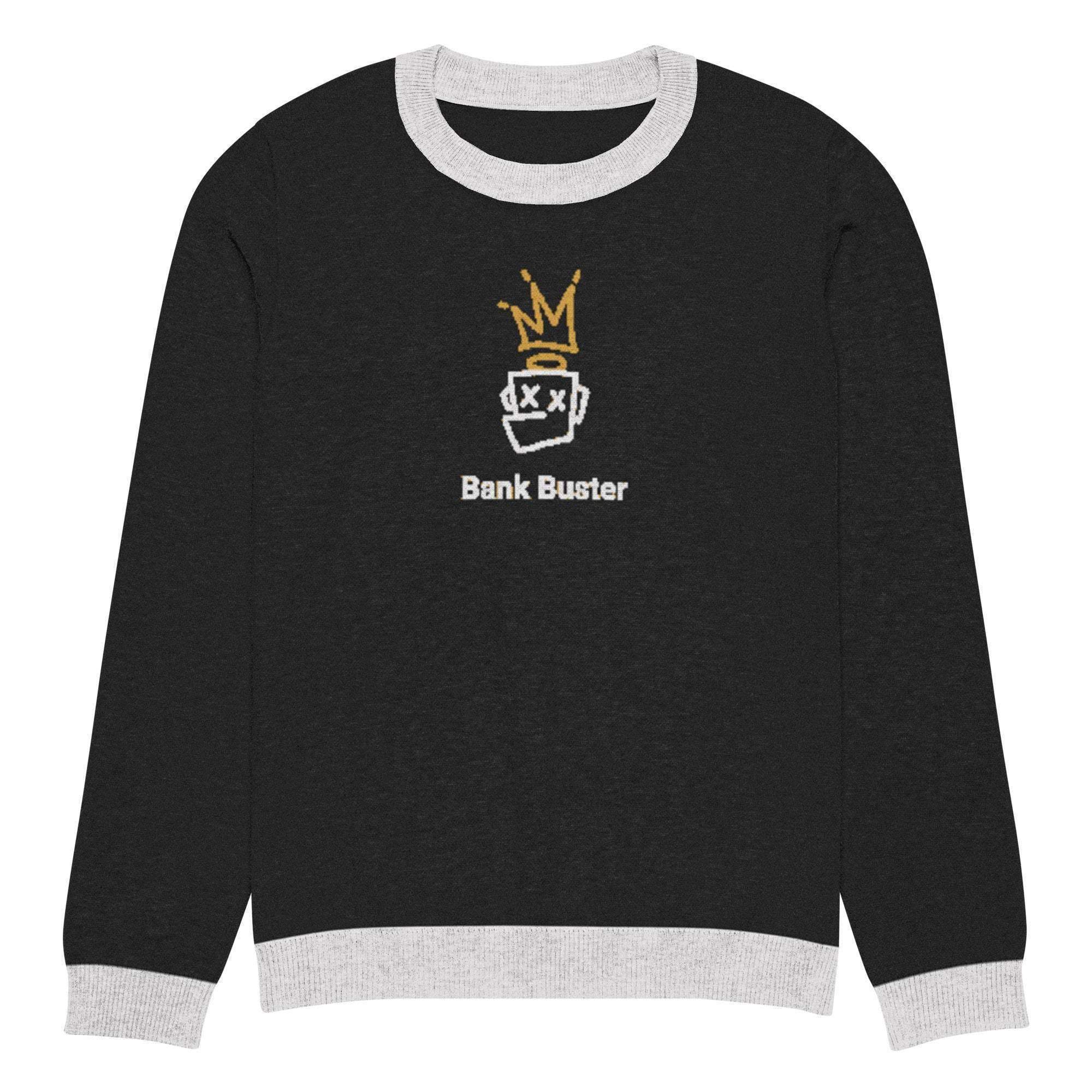 Bank Buster Crew Knitted Sweater - InvestmenTees
