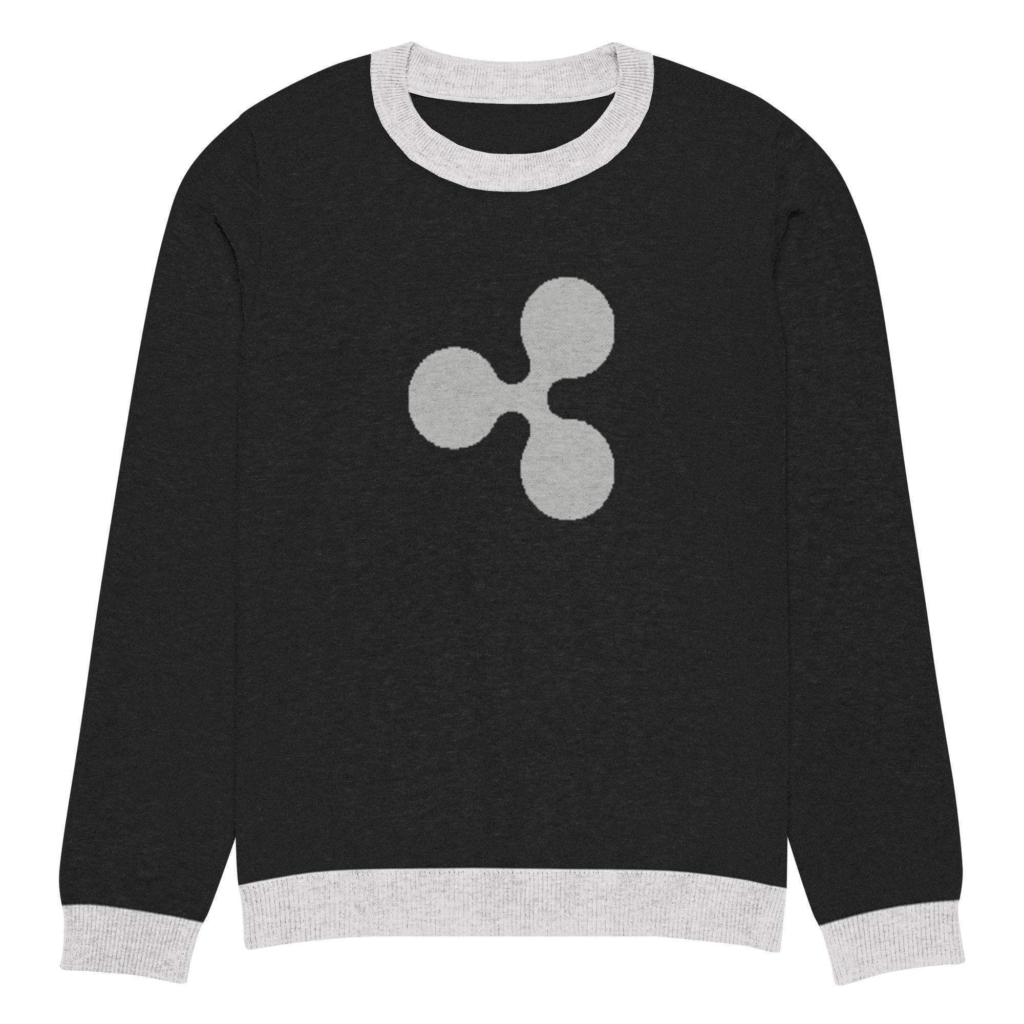 Ripple Crew Knitted Sweater - InvestmenTees