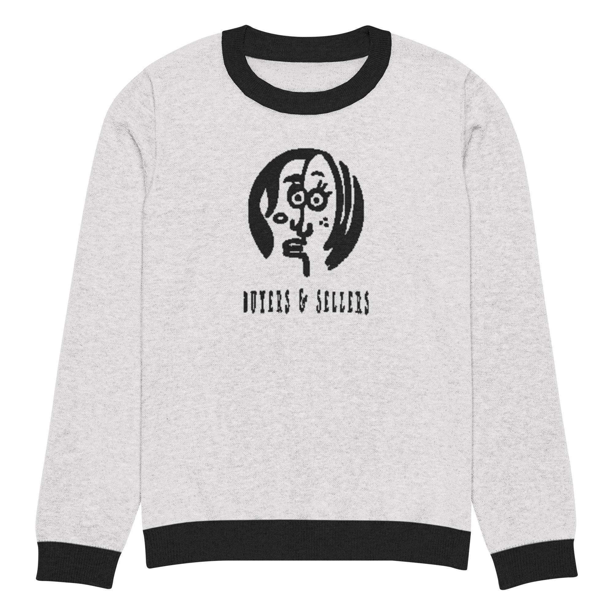 Buyers & Sellers Crew Knitted Sweater - InvestmenTees