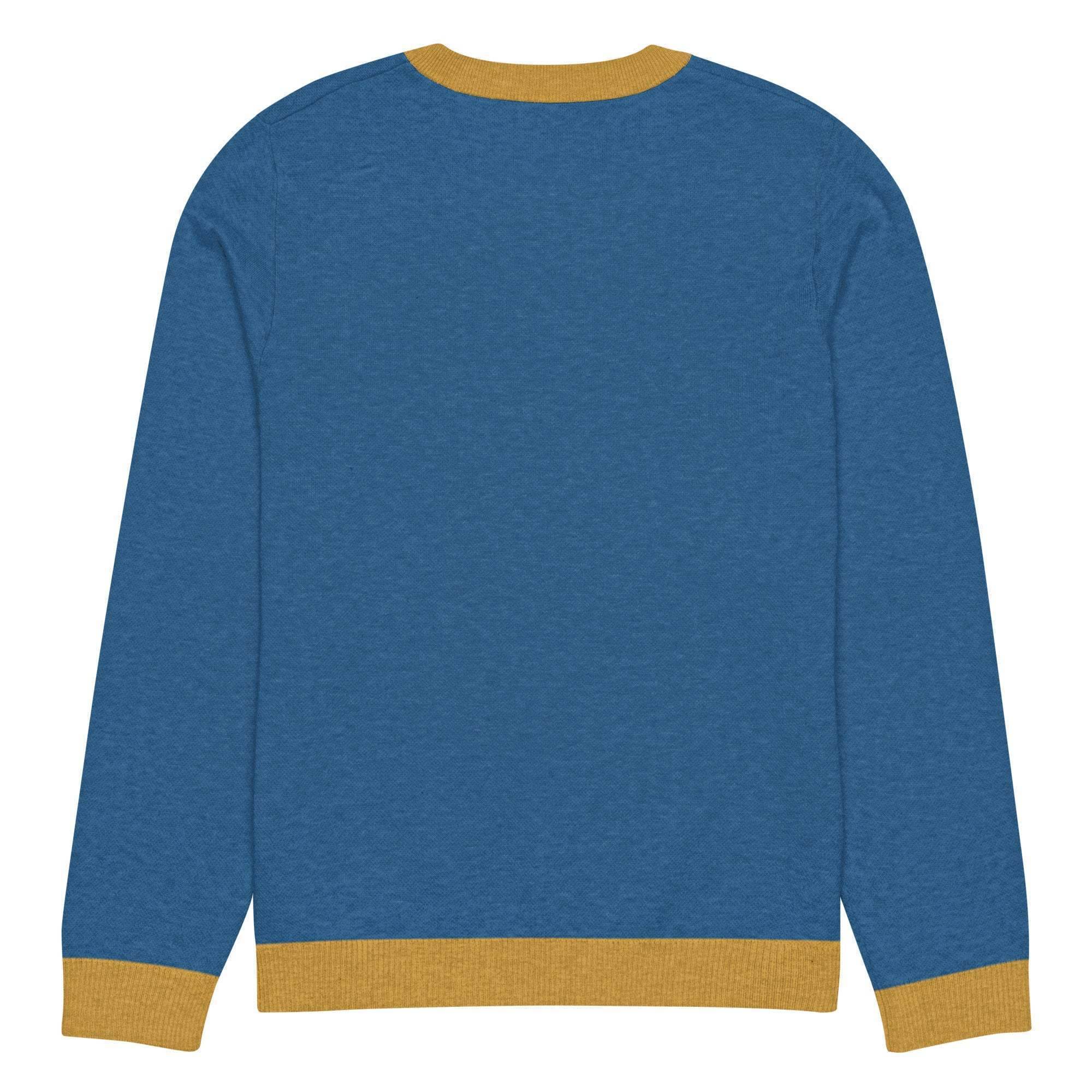 Crypto Shiba Inu Knitted Crew Sweater - InvestmenTees