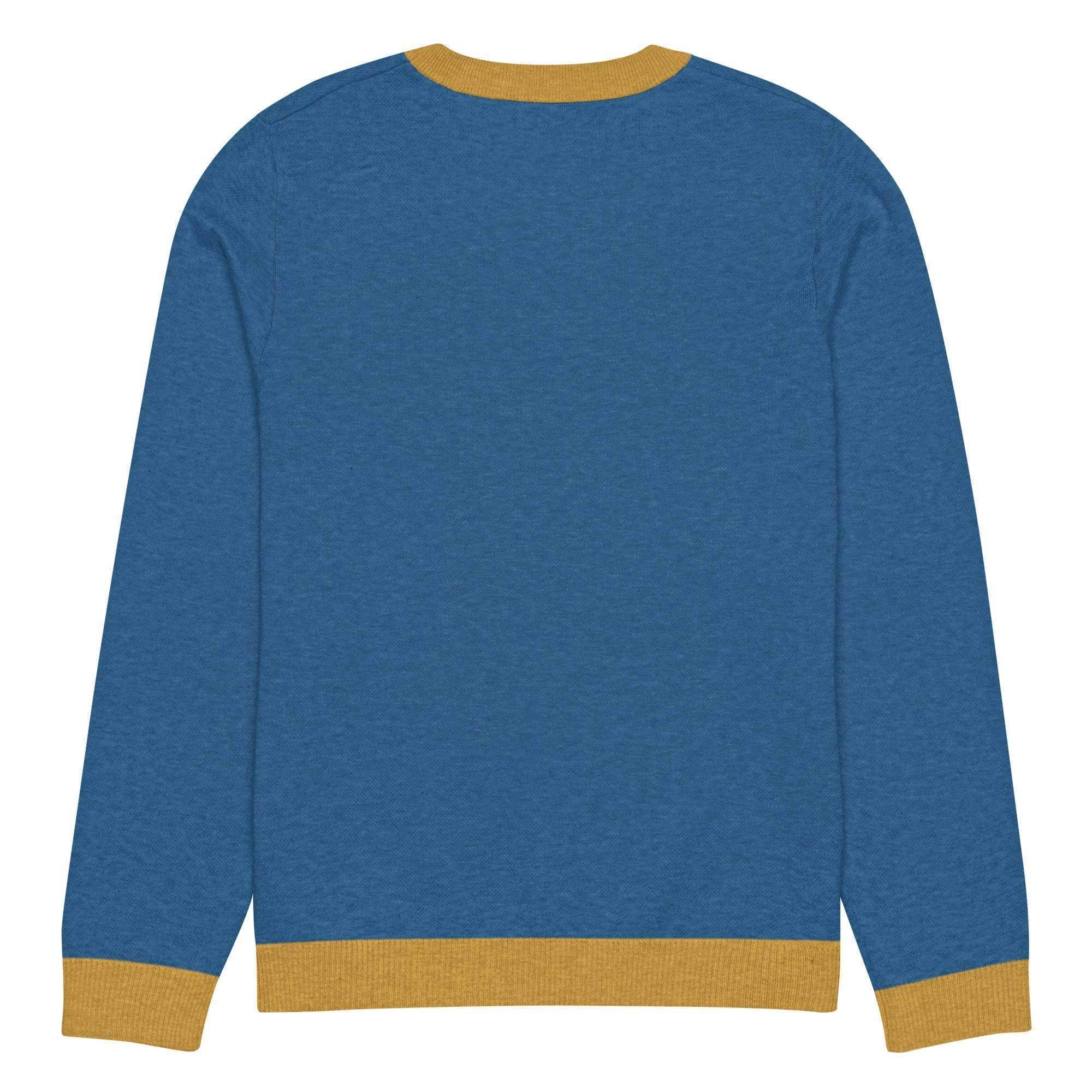 Crypto Shiba Inu Knitted Crew Sweater - InvestmenTees