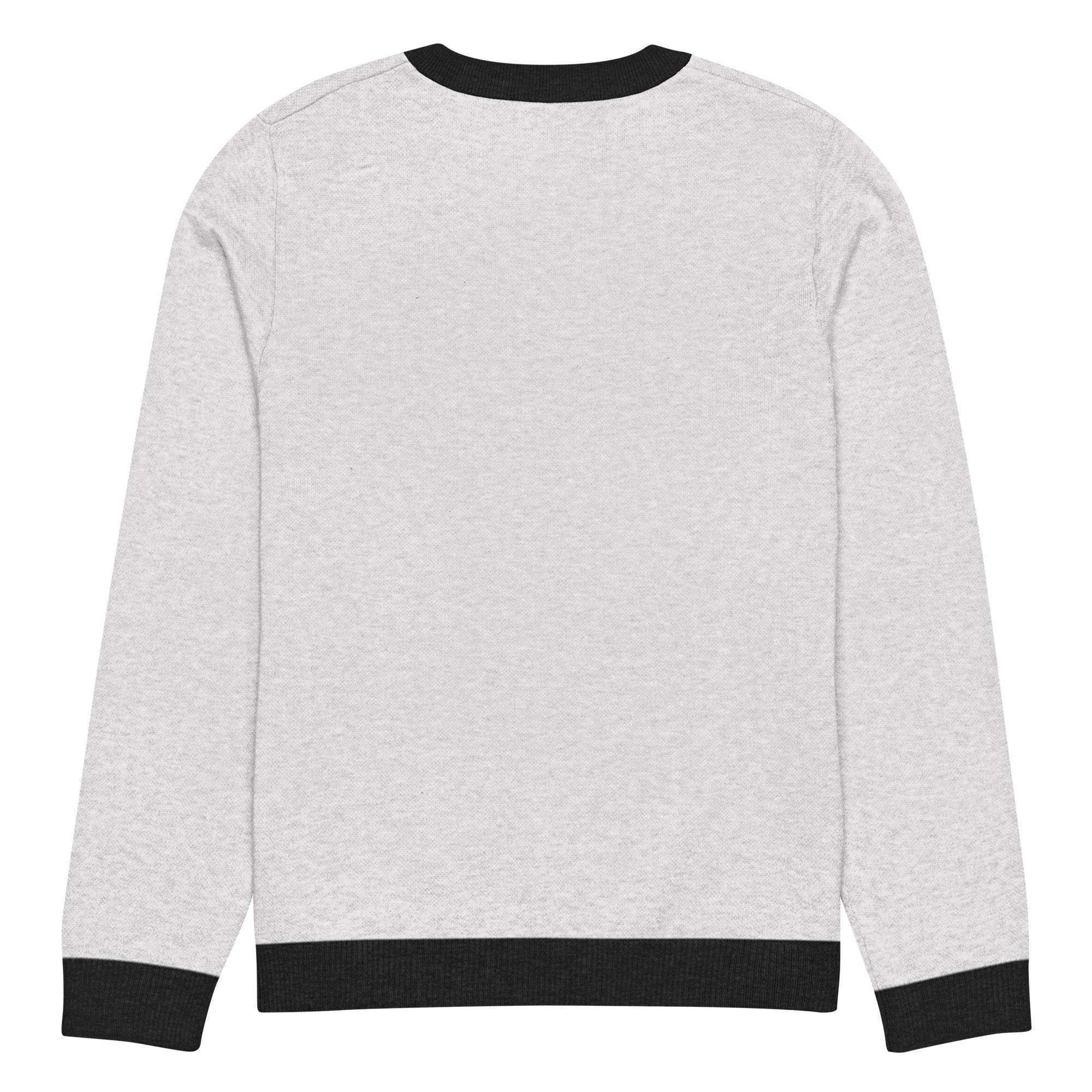 Bitcoin Floats Knitted Crew Sweater - InvestmenTees