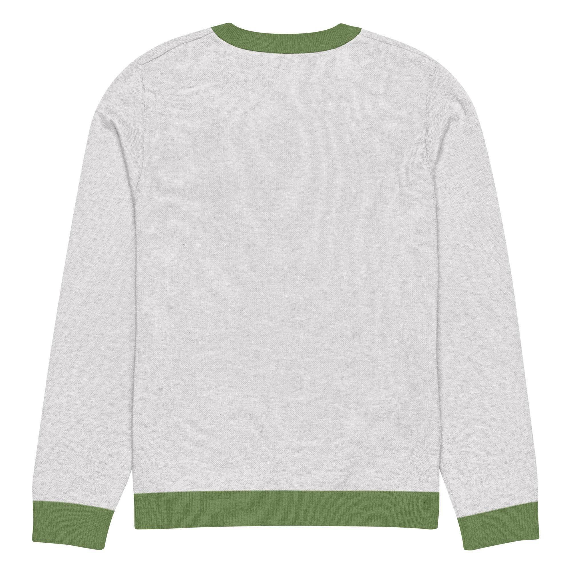 Bitcoin Print Crew Knitted Sweater - InvestmenTees