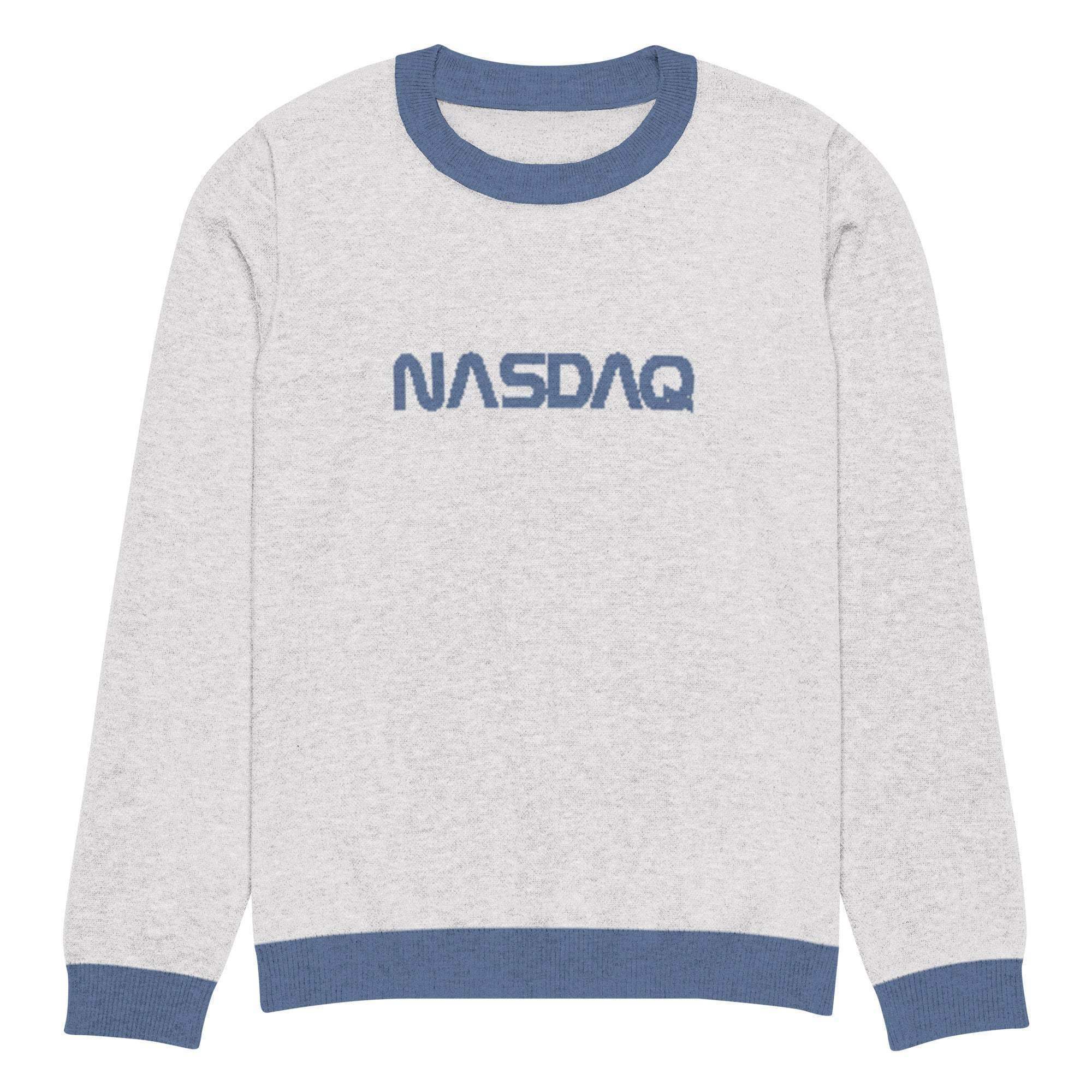 Nasdaq Knitted Crew Sweater - InvestmenTees