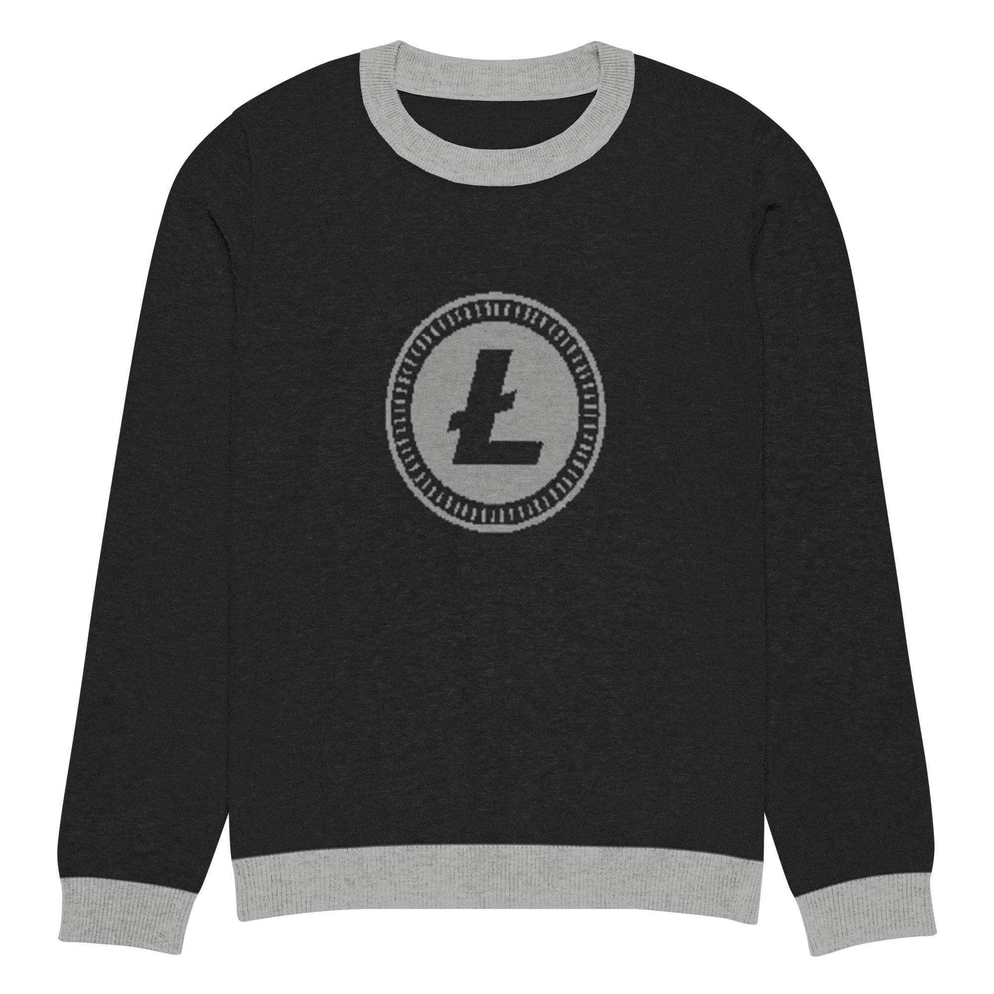 Litecoin Knitted Crew Sweater - InvestmenTees