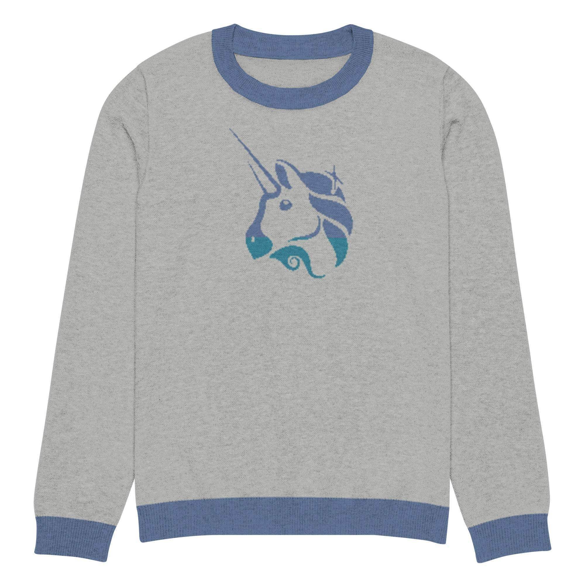 Uniswap Crypto Knitted Crew Sweater - InvestmenTees