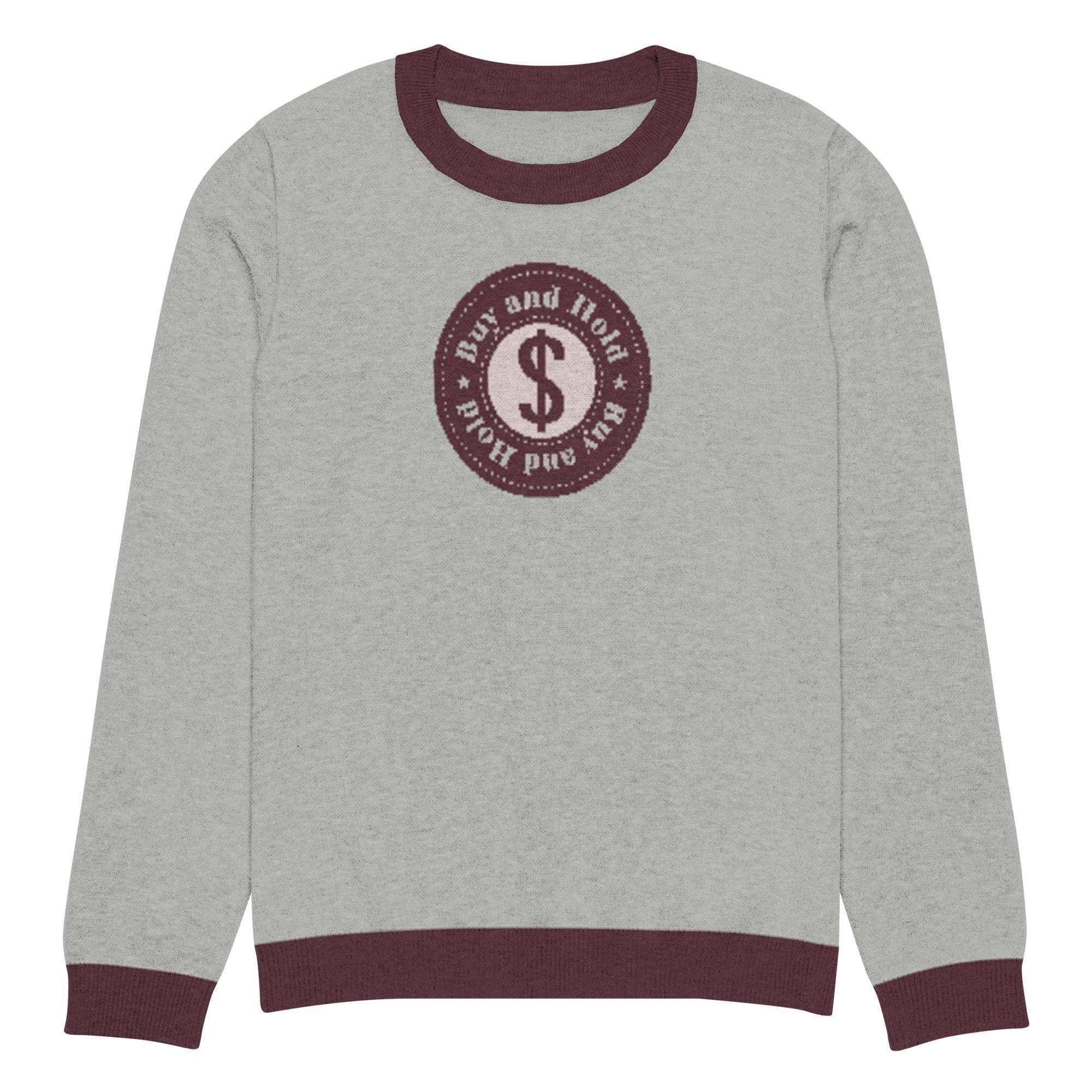 Buy & Hold Crew Knitted Sweater - InvestmenTees