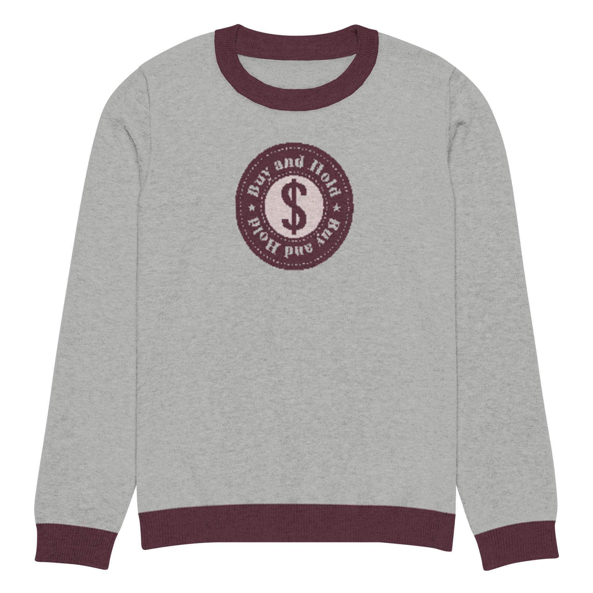 Buy & Hold Crew Knitted Sweater - InvestmenTees