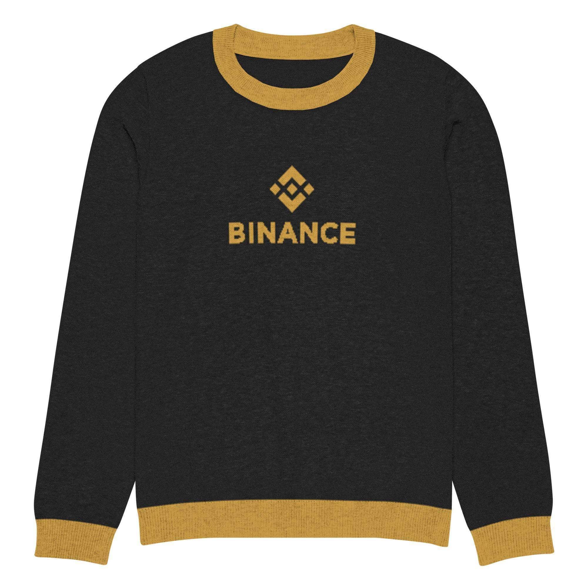 Binance Crew Knitted Sweater - InvestmenTees