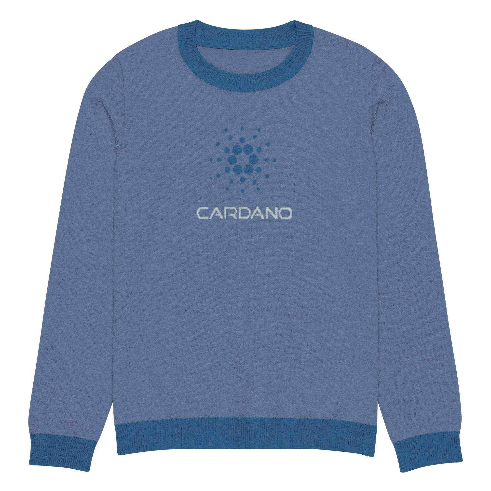 Cardano ADA Crew Knitted Sweater - InvestmenTees