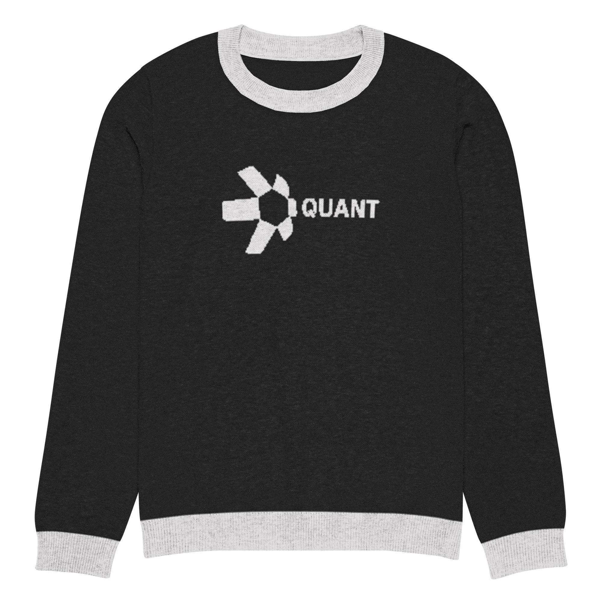 Quant Crypto Crew Knitted Sweater - InvestmenTees