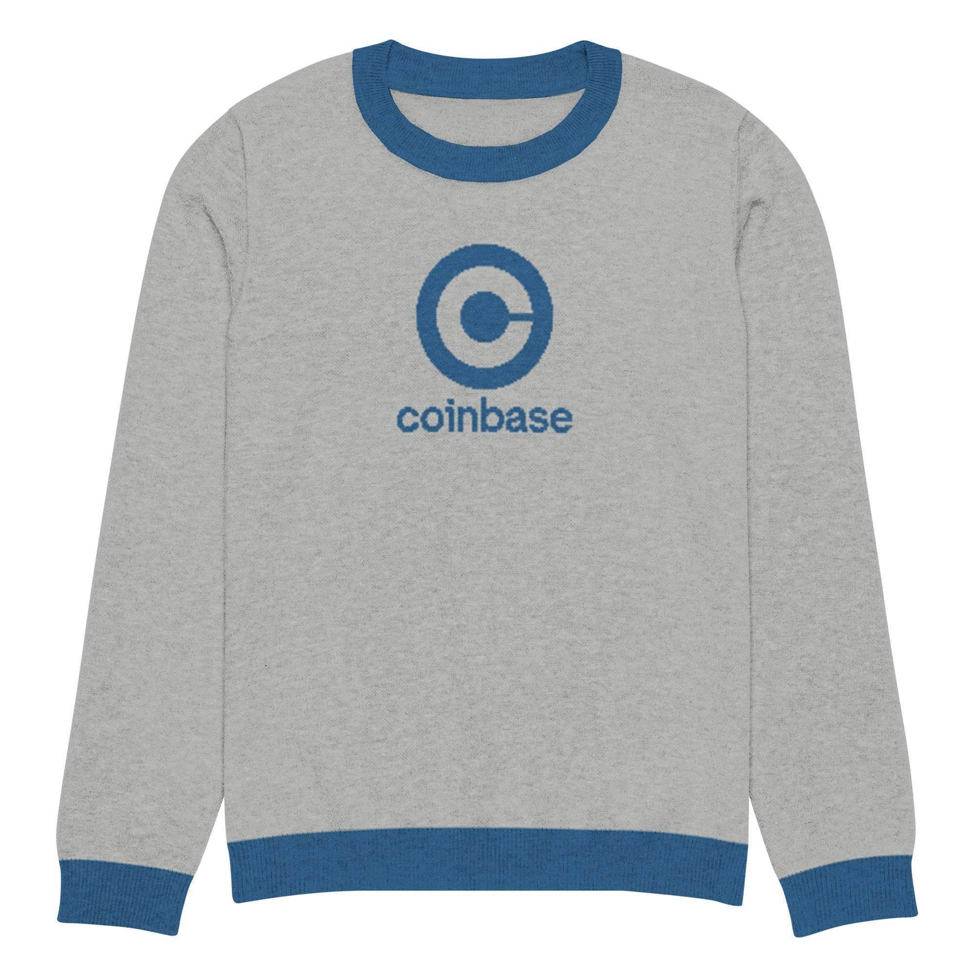 Coinbase Crew Knitted Sweater - InvestmenTees