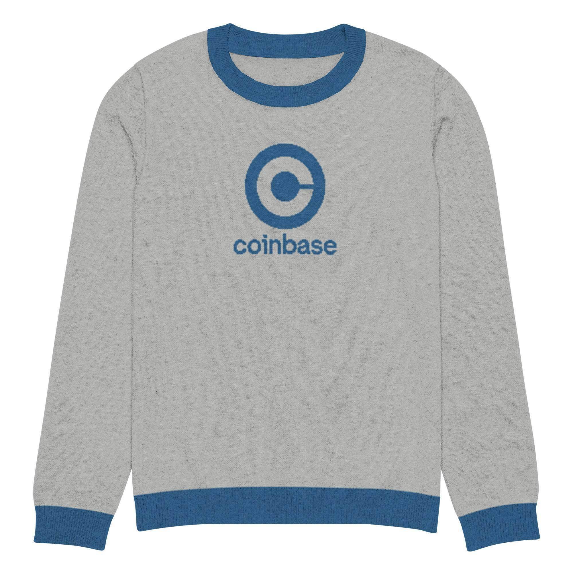 Coinbase Crew Knitted Sweater - InvestmenTees