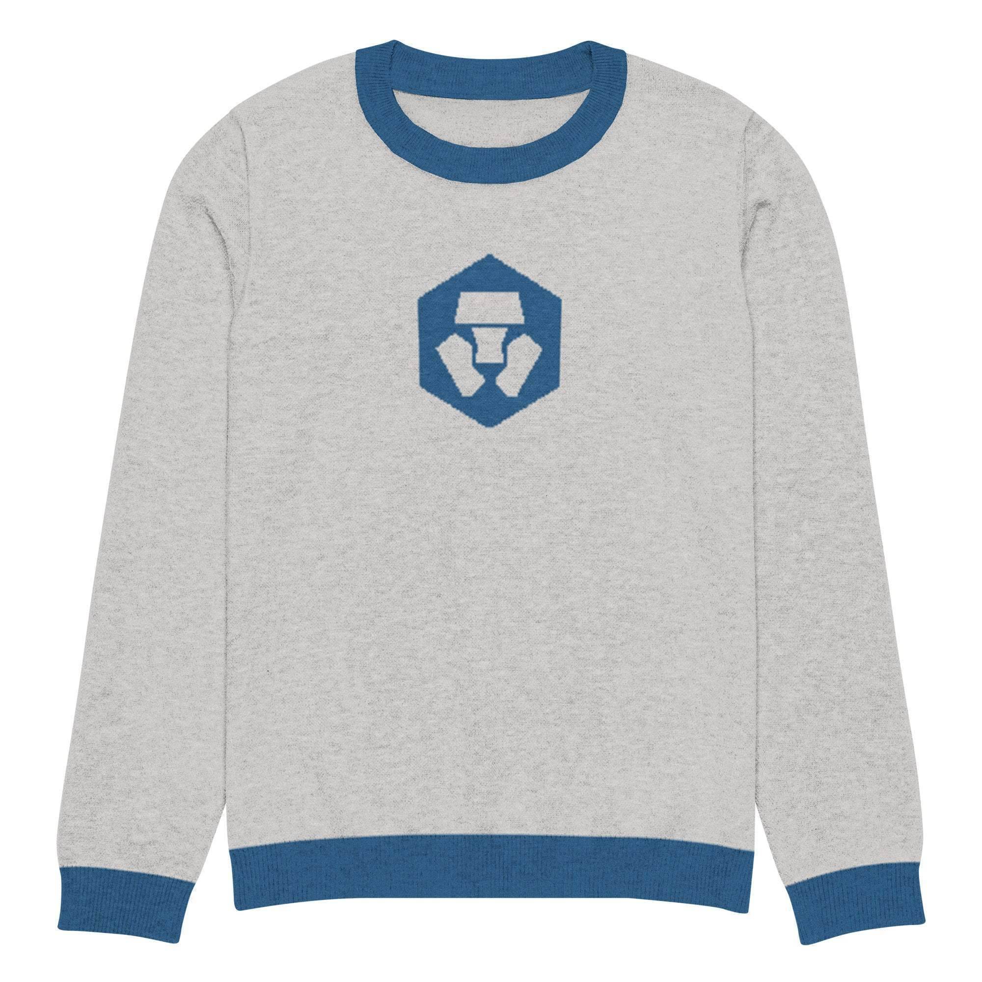 Cronos Crypto Crew Knitted Sweater - InvestmenTees