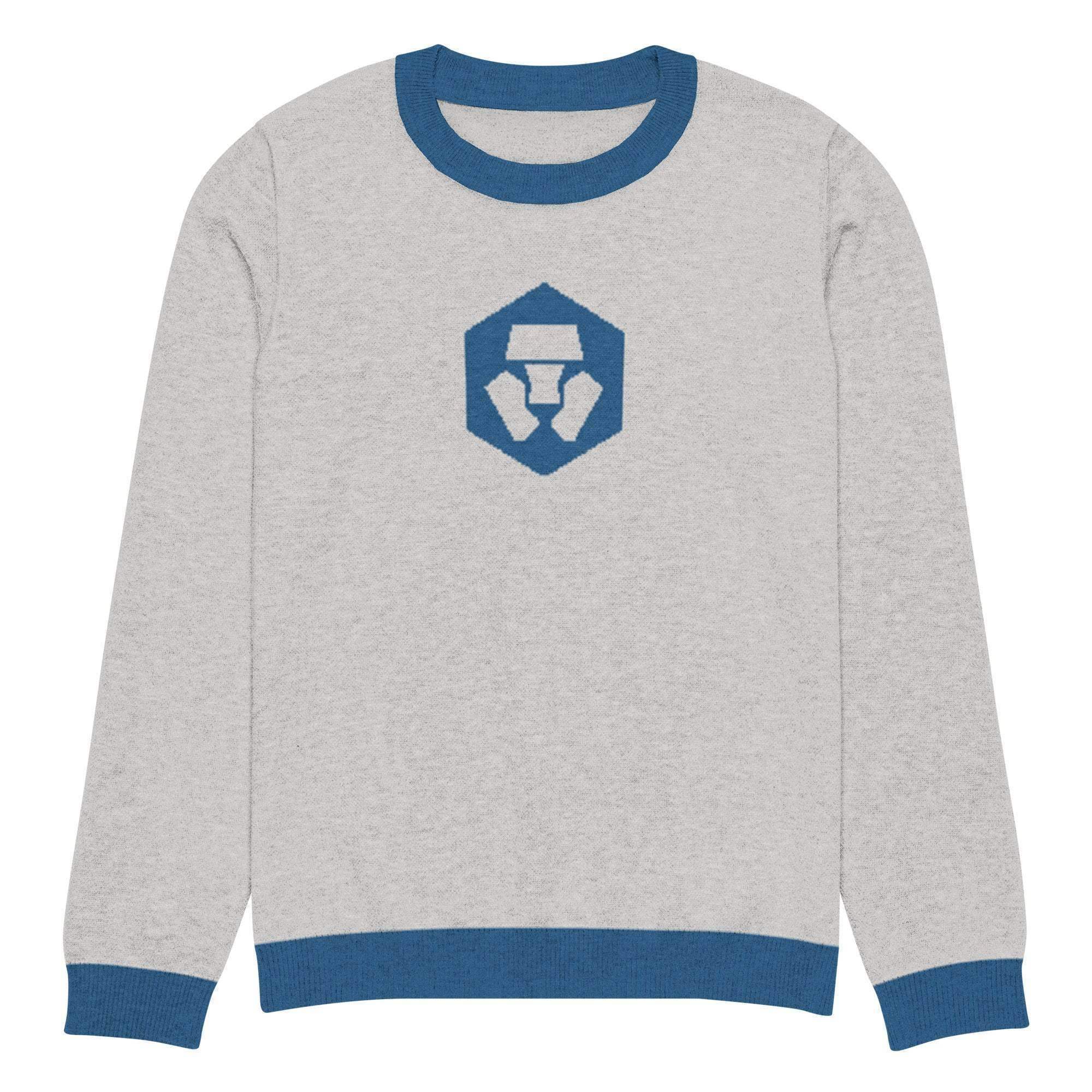 Cronos Crypto Crew Knitted Sweater - InvestmenTees