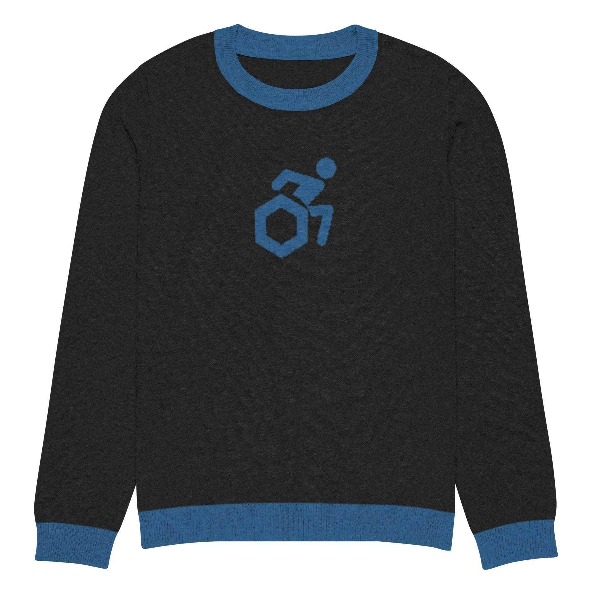 Chainlink Disabled Crew Knitted Sweater - InvestmenTees