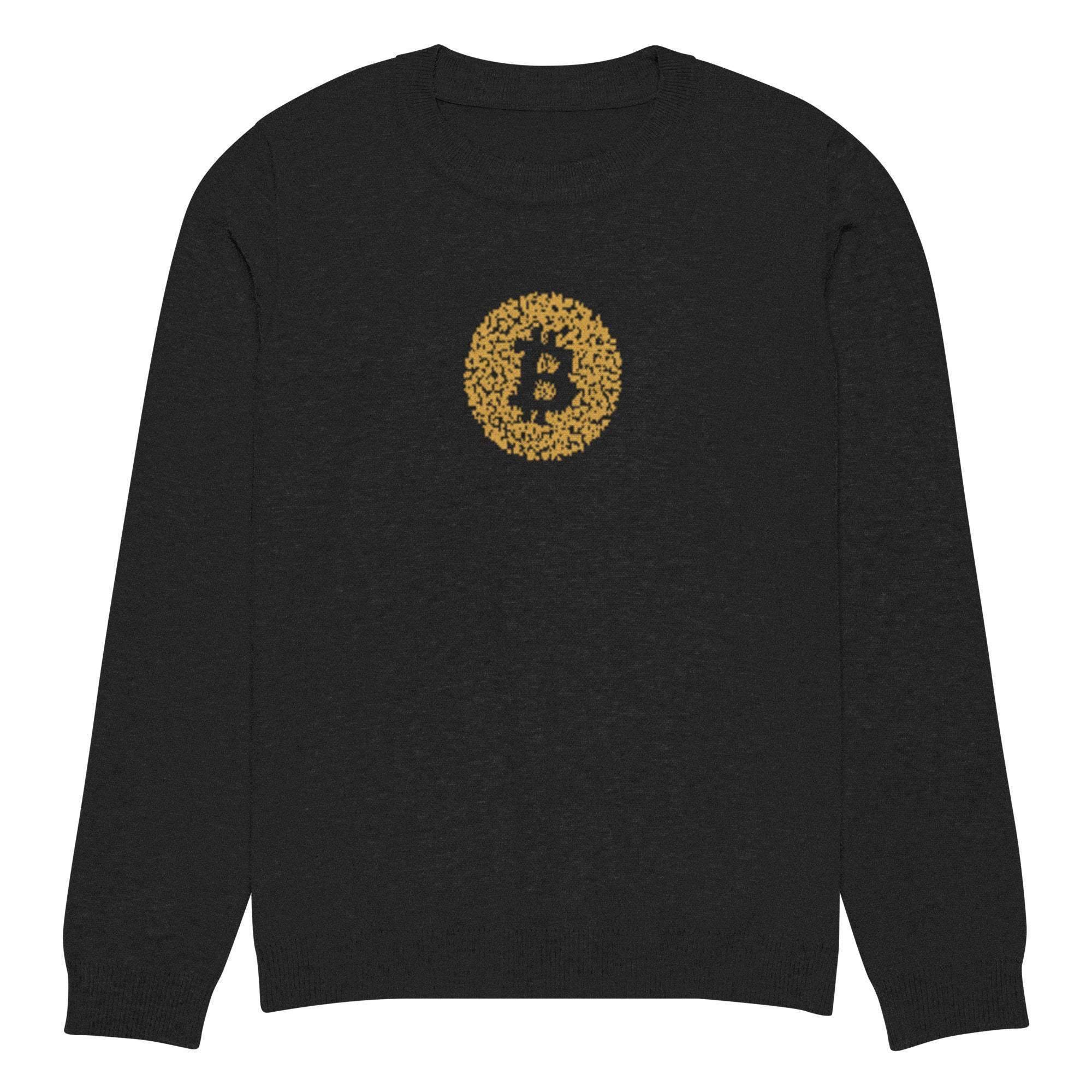 Bitcoin Bubble Crew Knitted Sweater - InvestmenTees