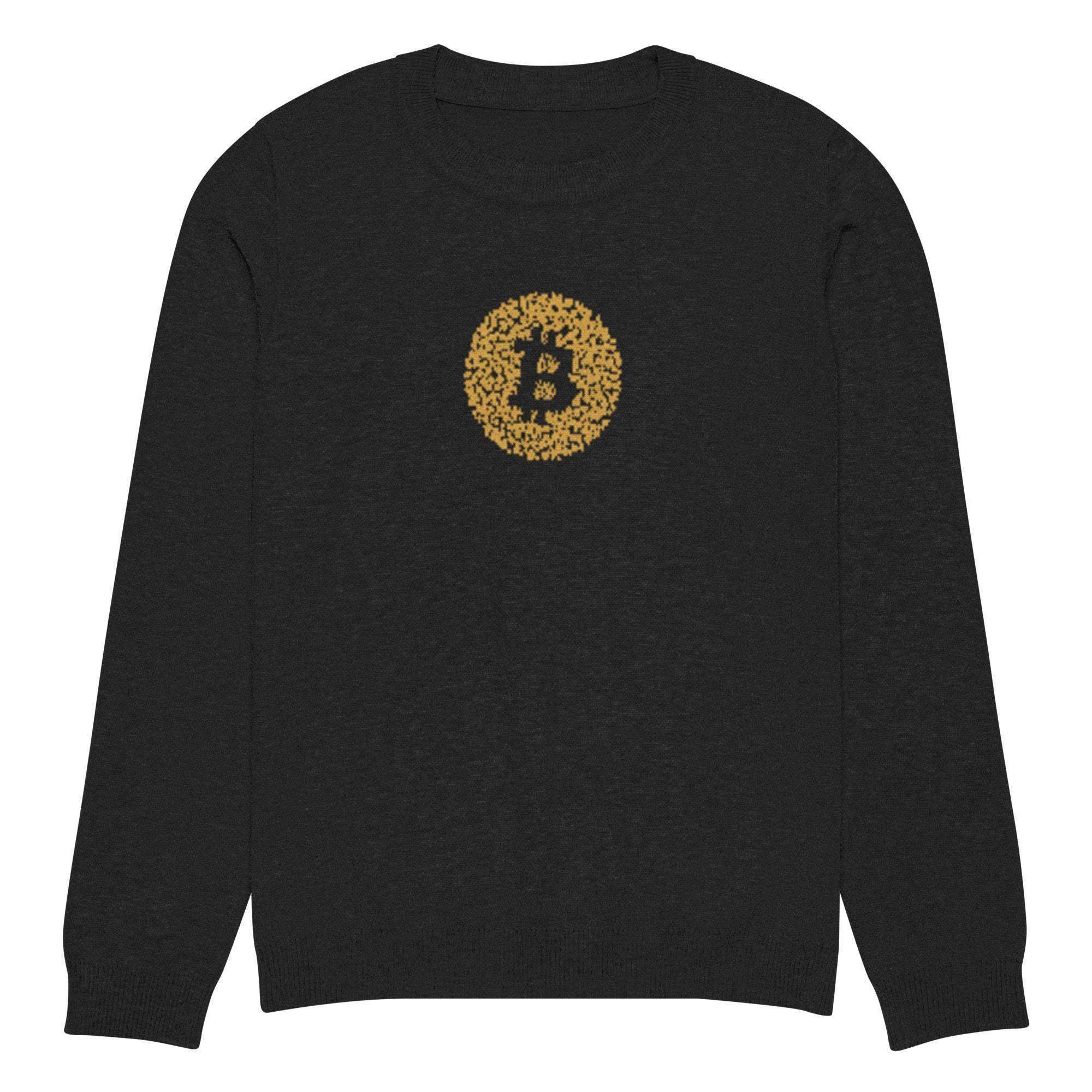 Bitcoin Bubble Crew Knitted Sweater - InvestmenTees