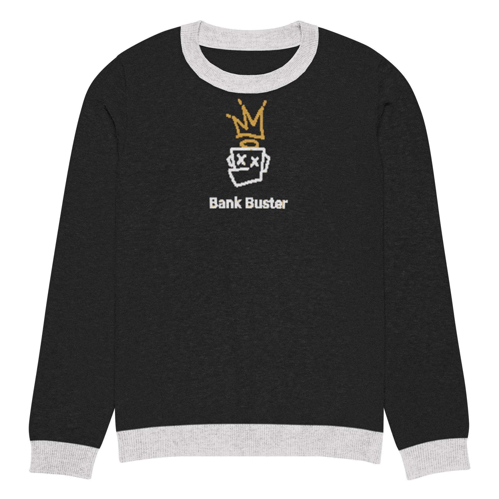 Bank Buster Crew Knitted Sweater - InvestmenTees