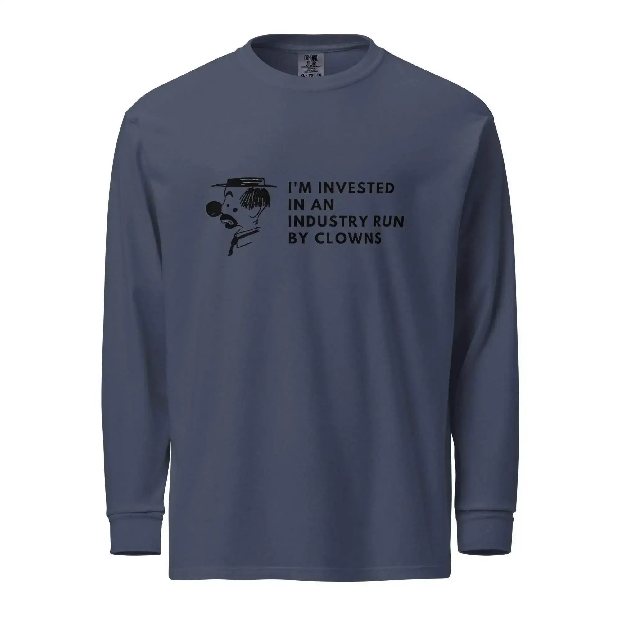 Clown Industry Investing Long Sleeve T-Shirt - InvestmenTees