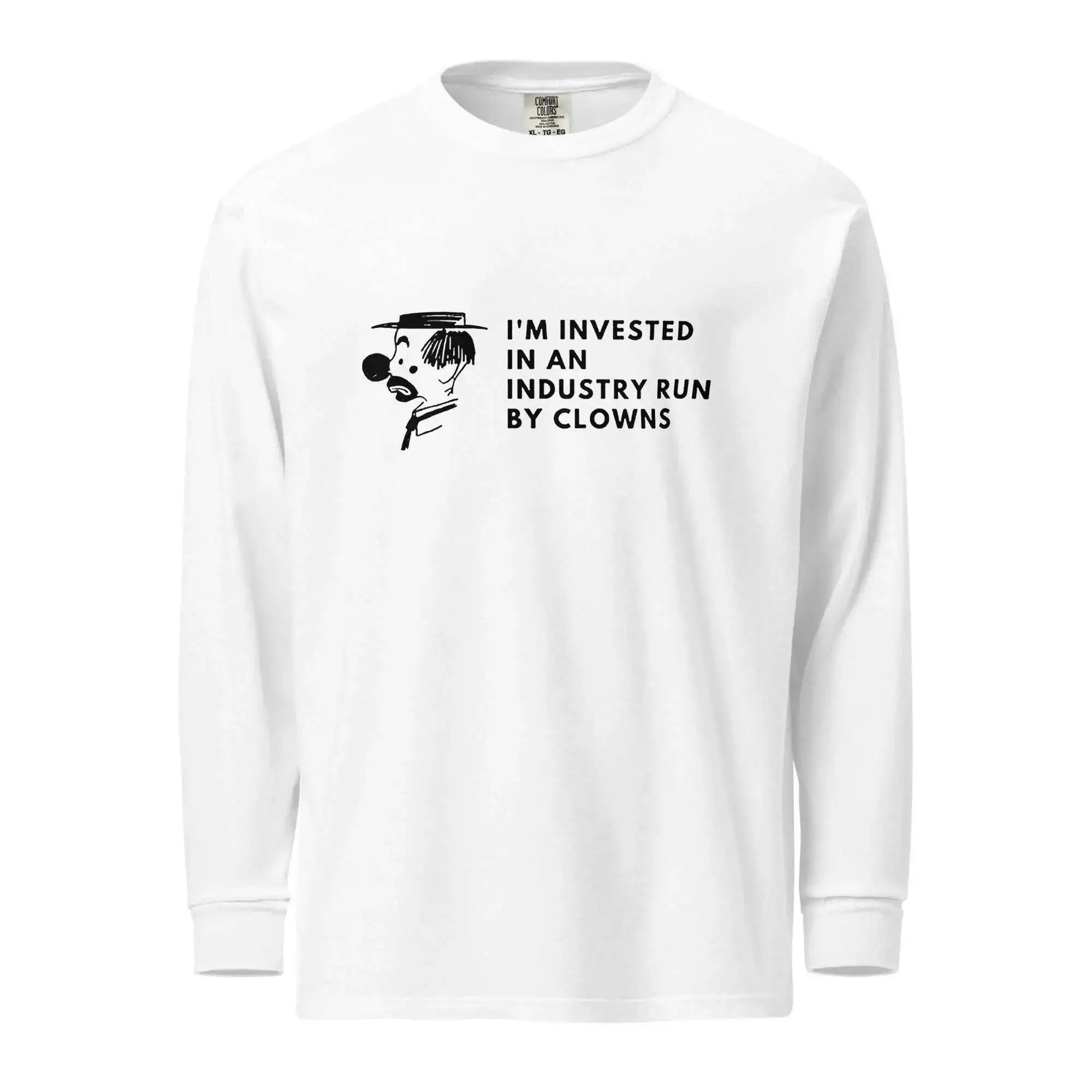 Clown Industry Investing Long Sleeve T-Shirt - InvestmenTees