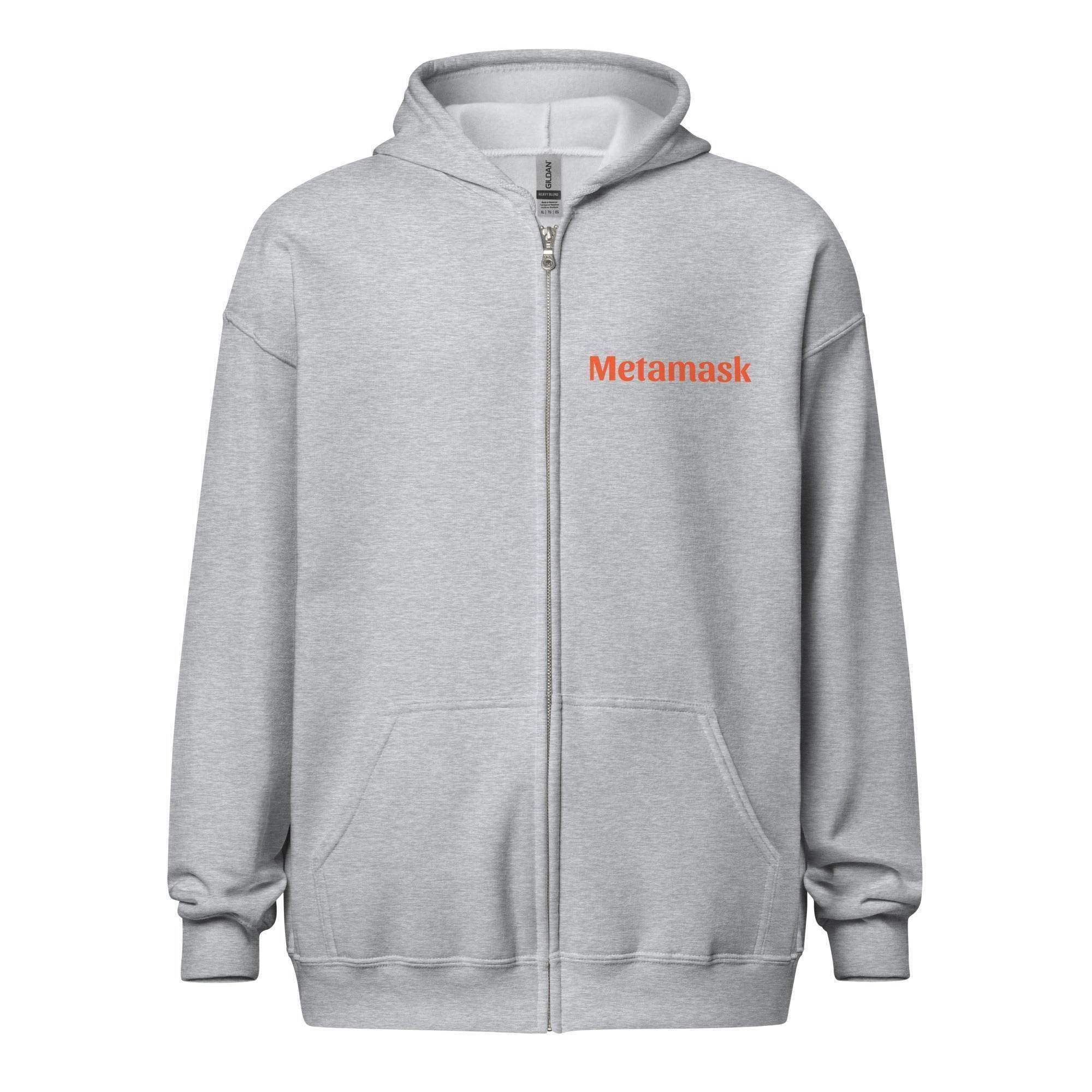 Cool Metamask Zip Up Hoodie - InvestmenTees