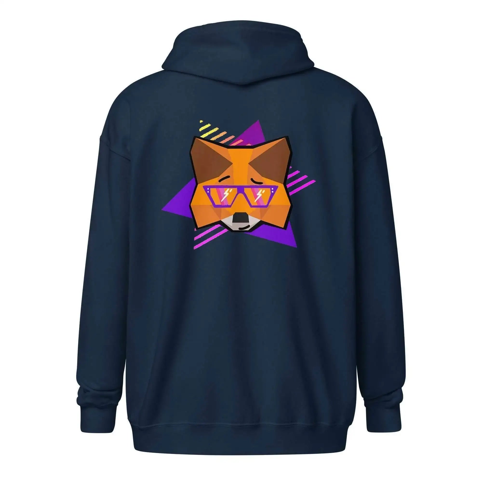 Cool Metamask Zip Up Hoodie - InvestmenTees