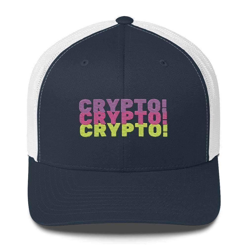 CRYPTO Colors Trucker Cap - InvestmenTees