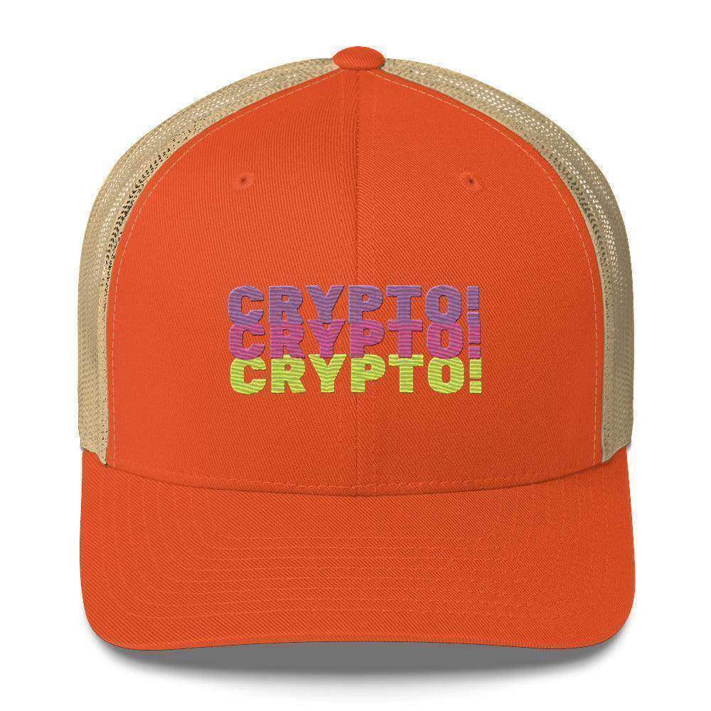 CRYPTO Colors Trucker Cap - InvestmenTees
