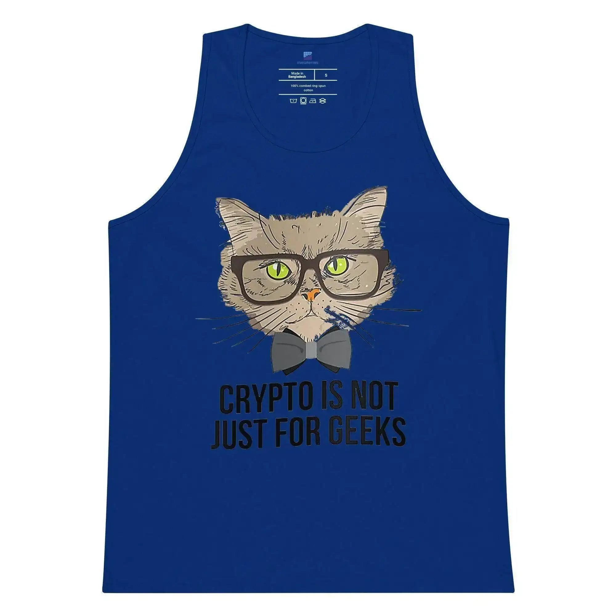Crypto Is Not Just For Geeks Tank Top - InvestmenTees