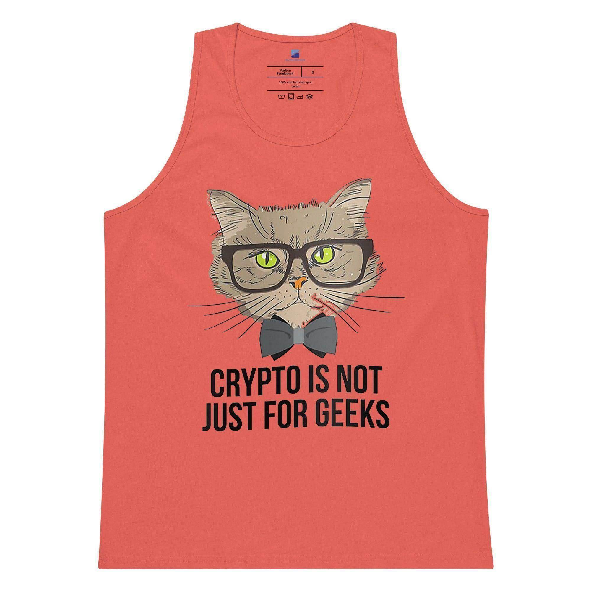 Crypto Is Not Just For Geeks Tank Top - InvestmenTees