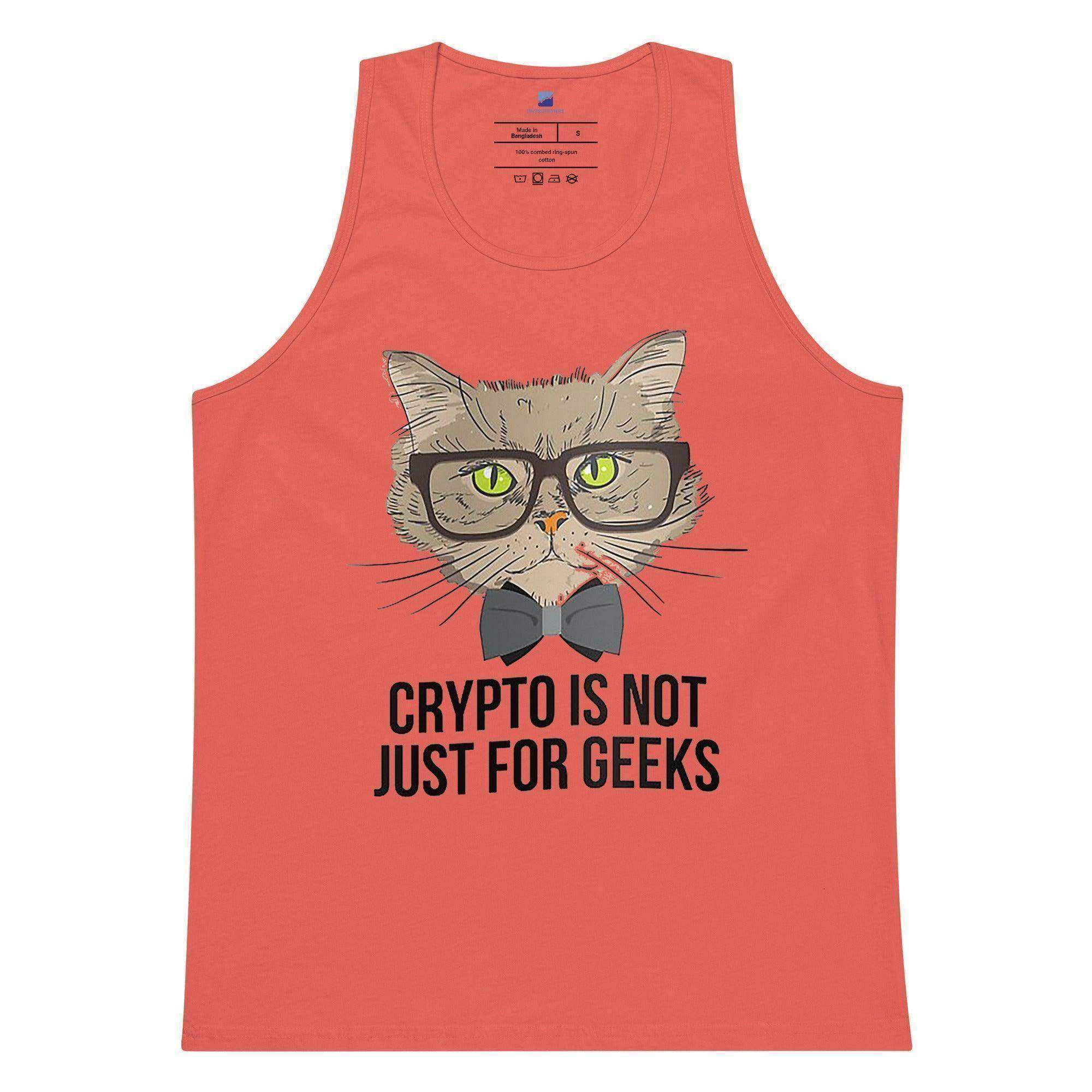 Crypto Is Not Just For Geeks Tank Top - InvestmenTees