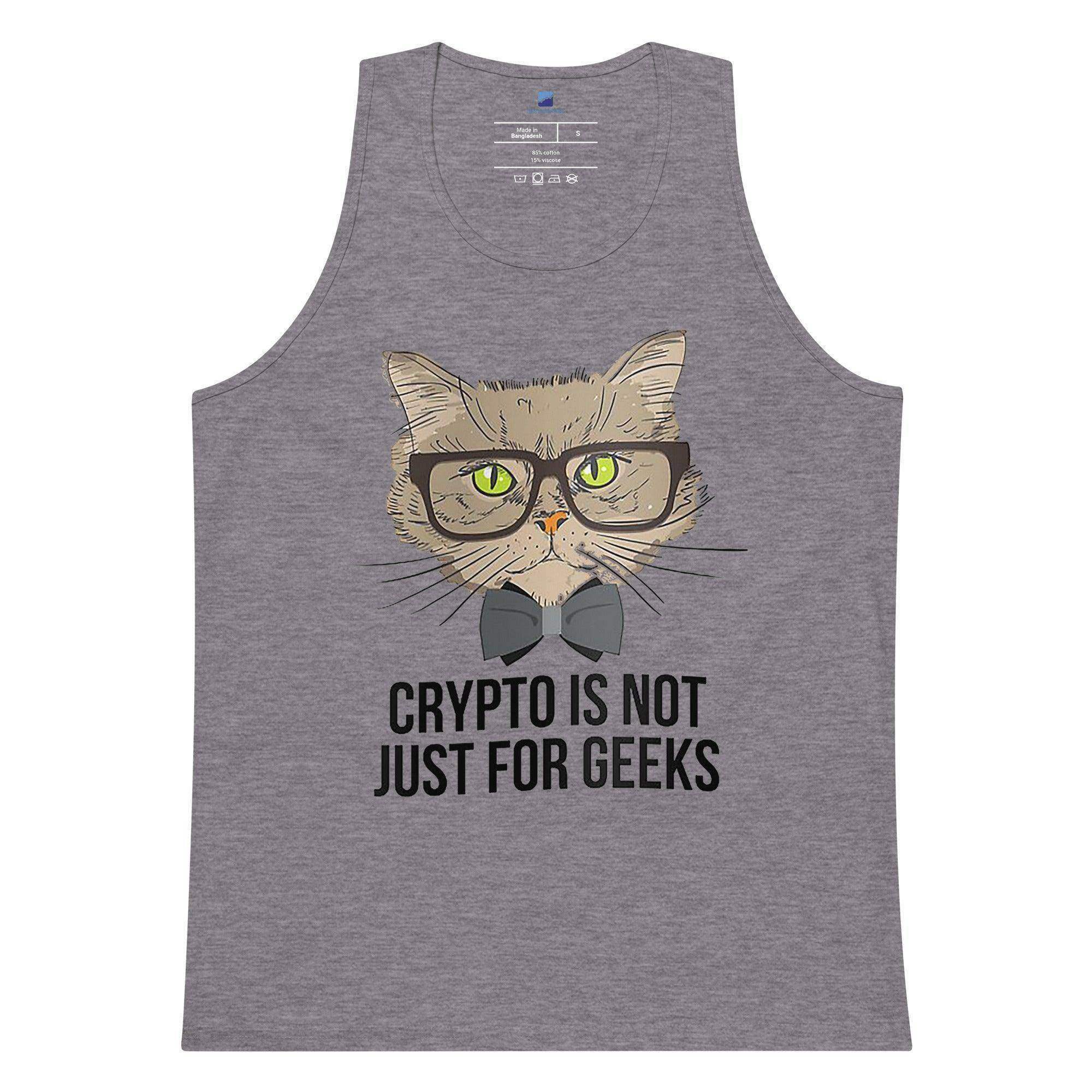 Crypto Is Not Just For Geeks Tank Top - InvestmenTees
