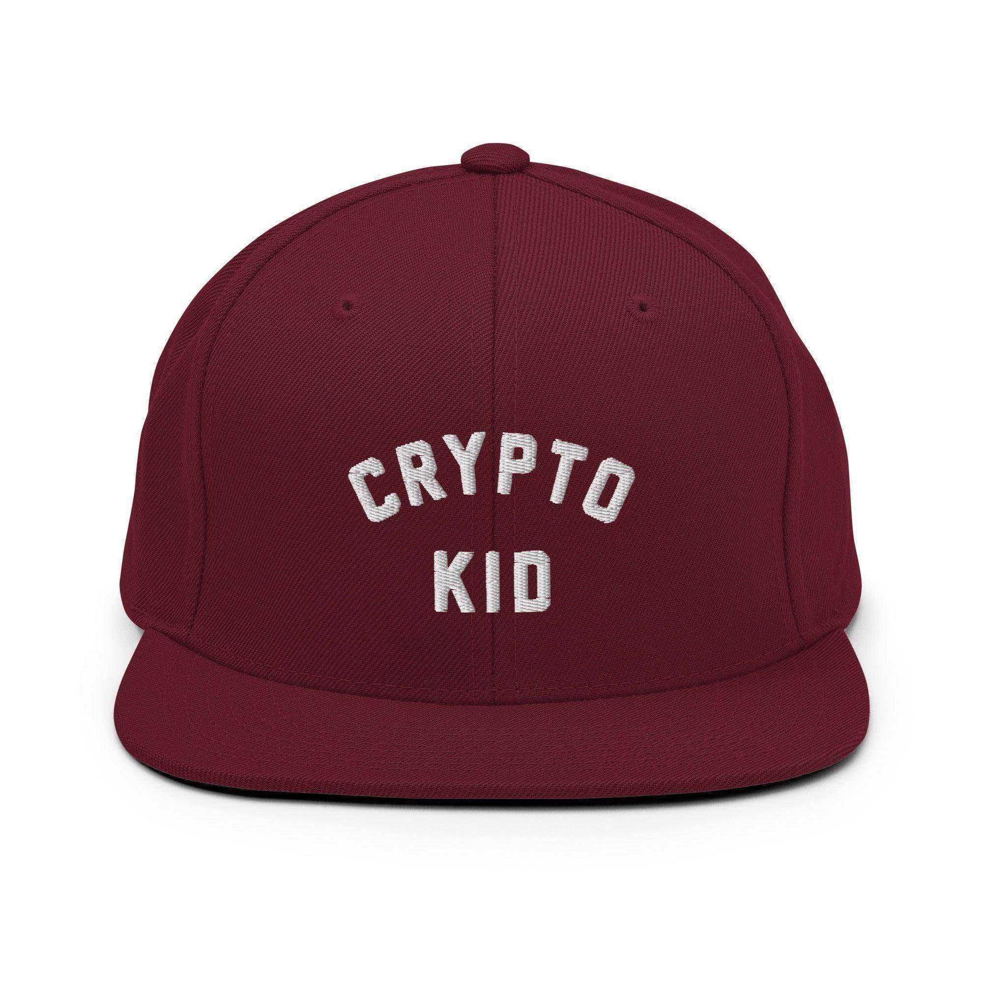 Crypto Kid Snapback Hat - InvestmenTees