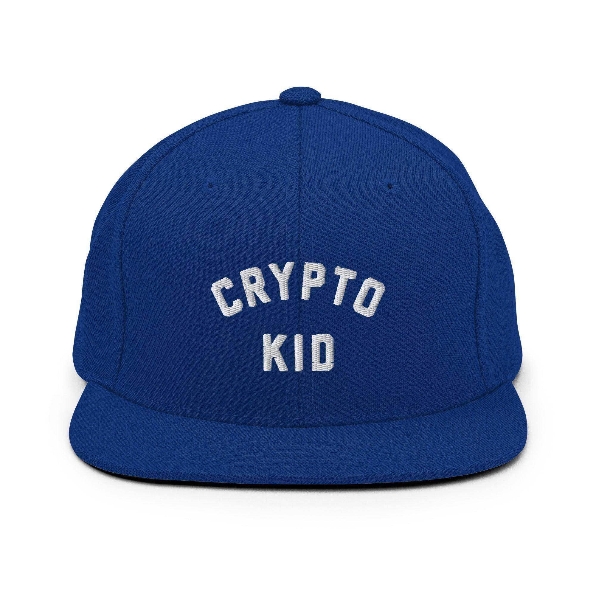 Crypto Kid Snapback Hat - InvestmenTees