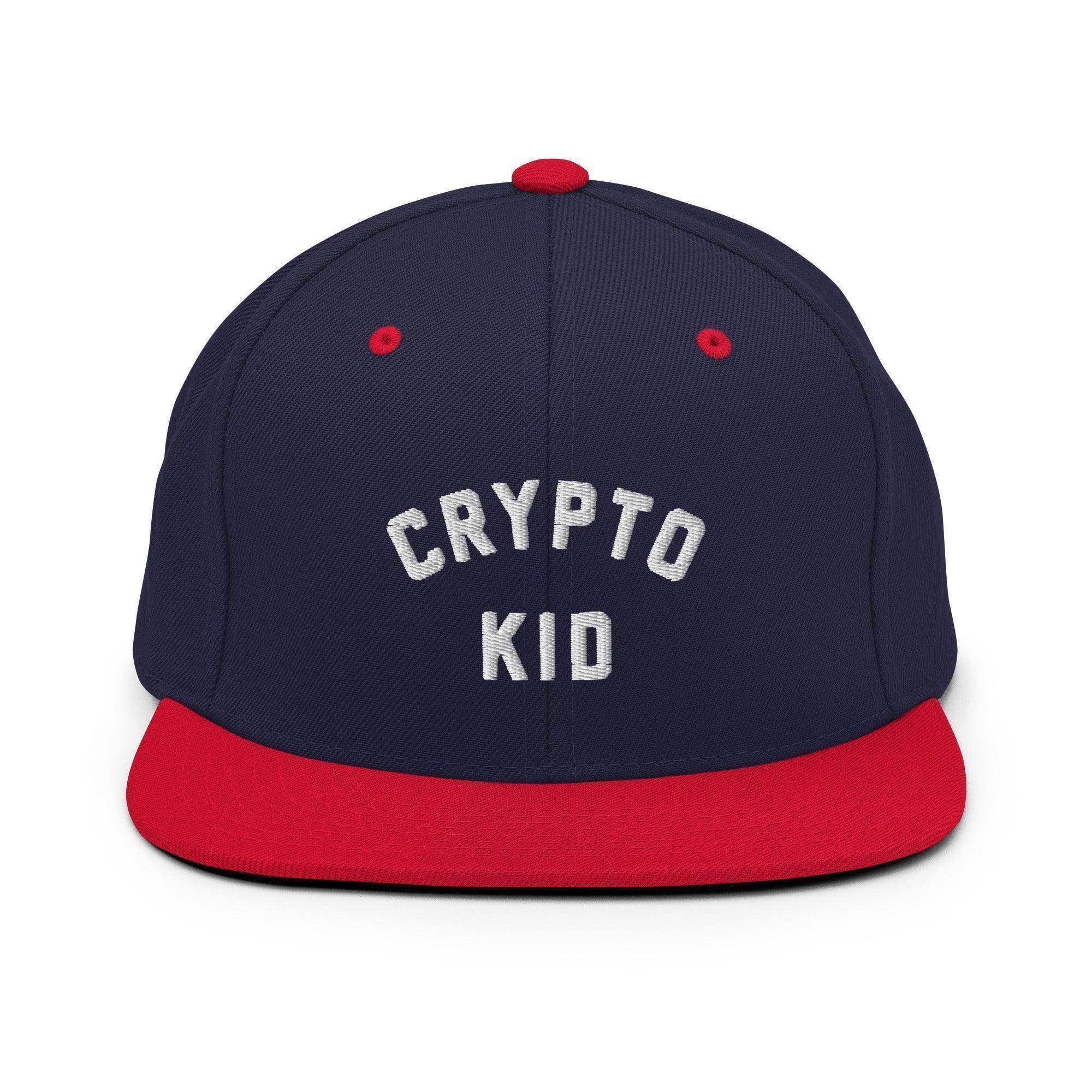 Crypto Kid Snapback Hat - InvestmenTees