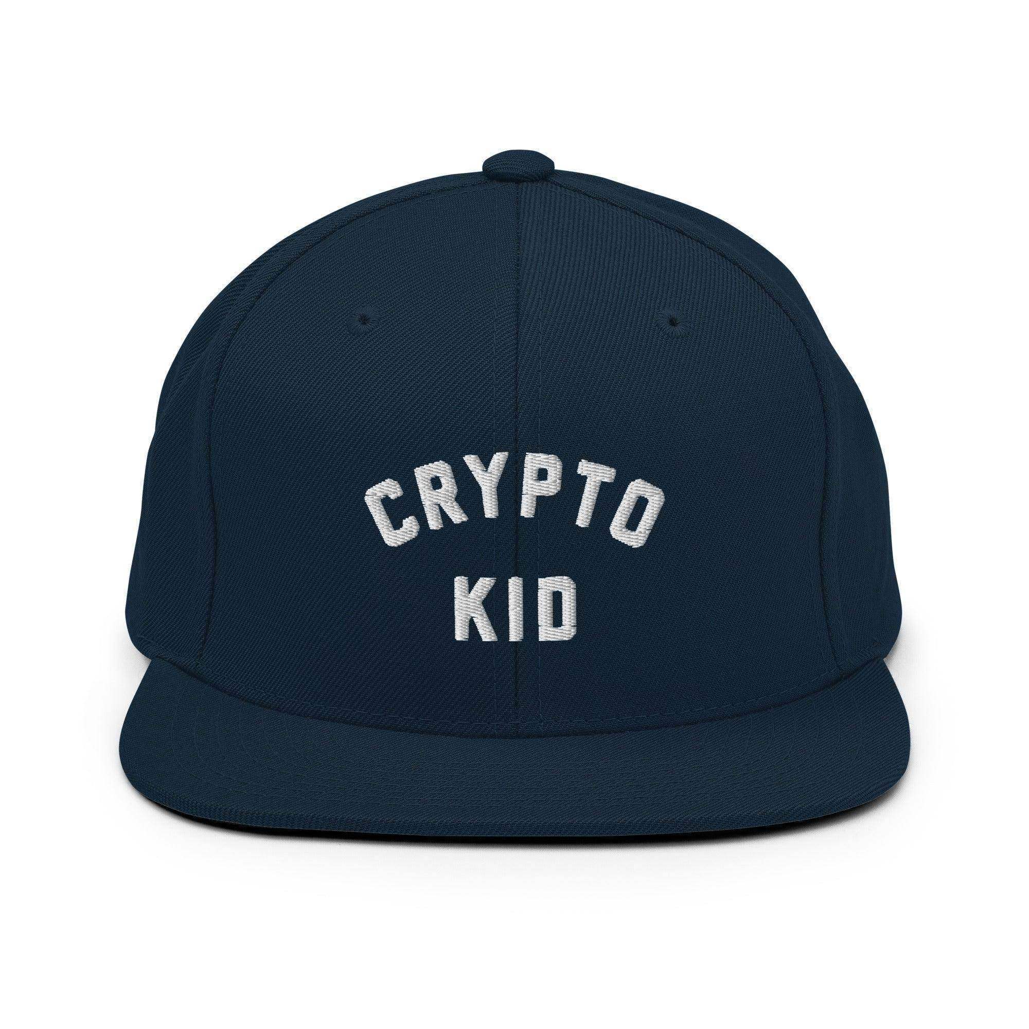 Crypto Kid Snapback Hat - InvestmenTees