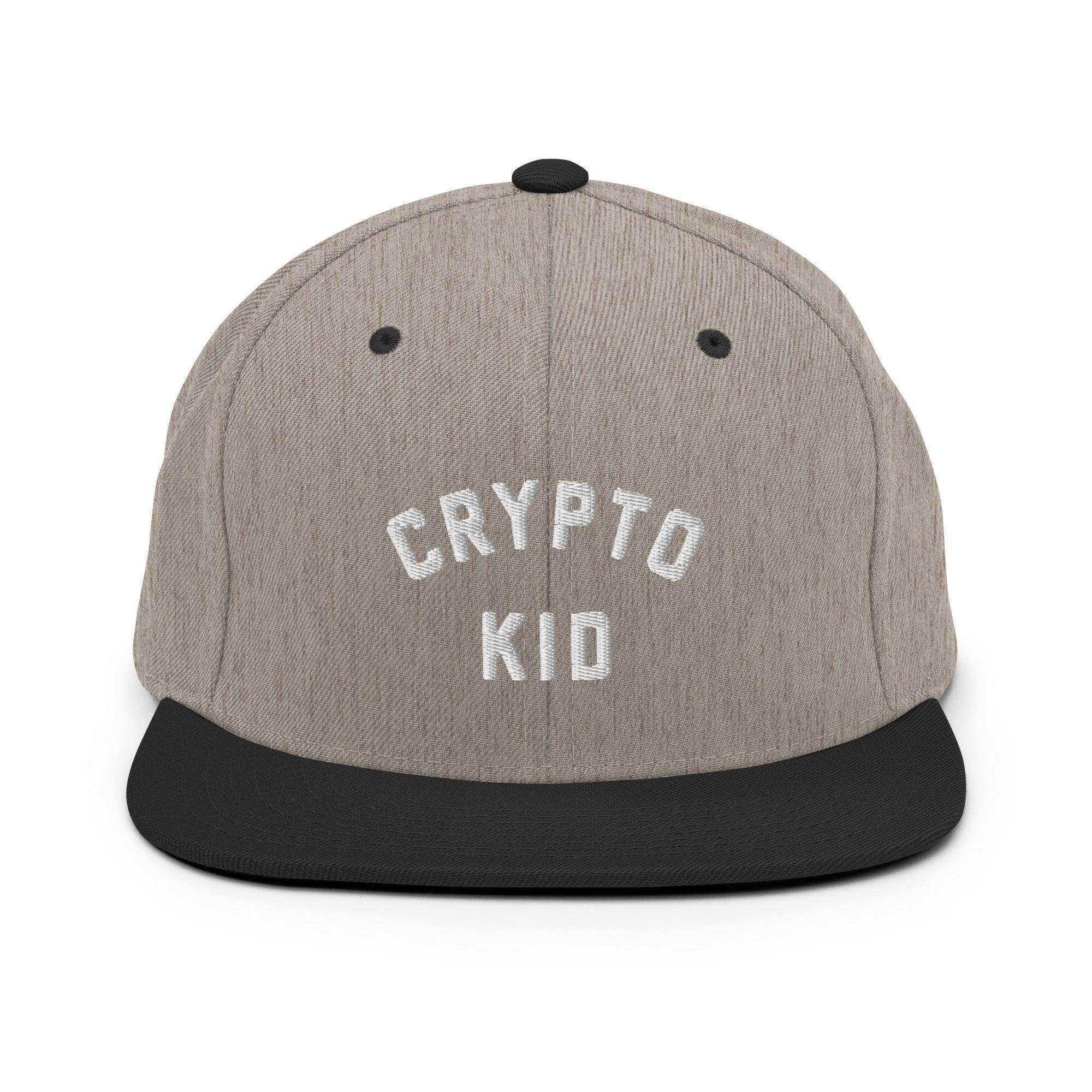 Crypto Kid Snapback Hat - InvestmenTees