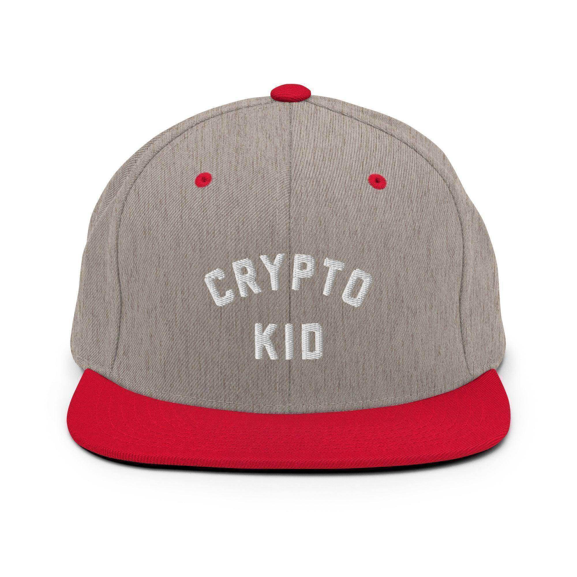 Crypto Kid Snapback Hat - InvestmenTees