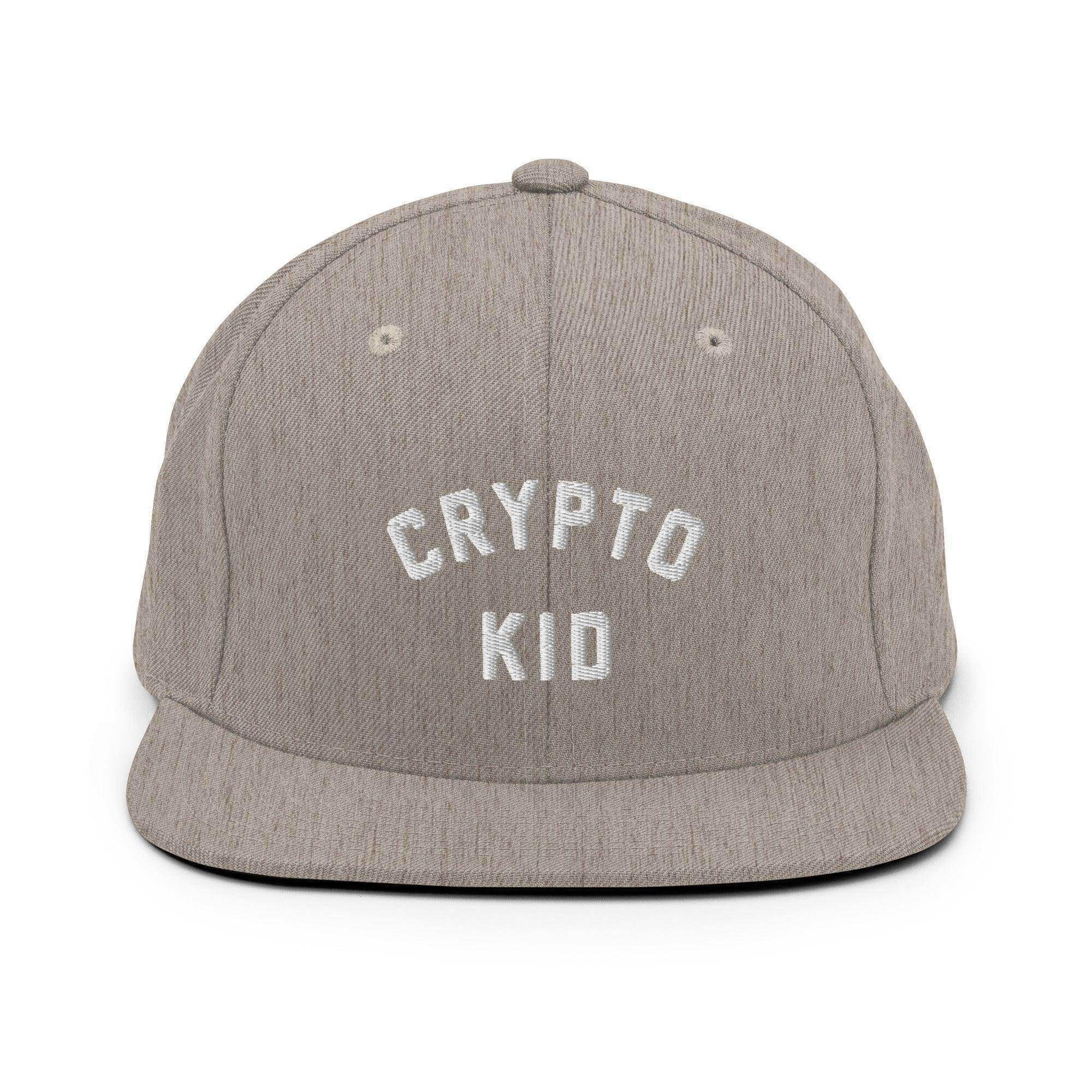 Crypto Kid Snapback Hat - InvestmenTees
