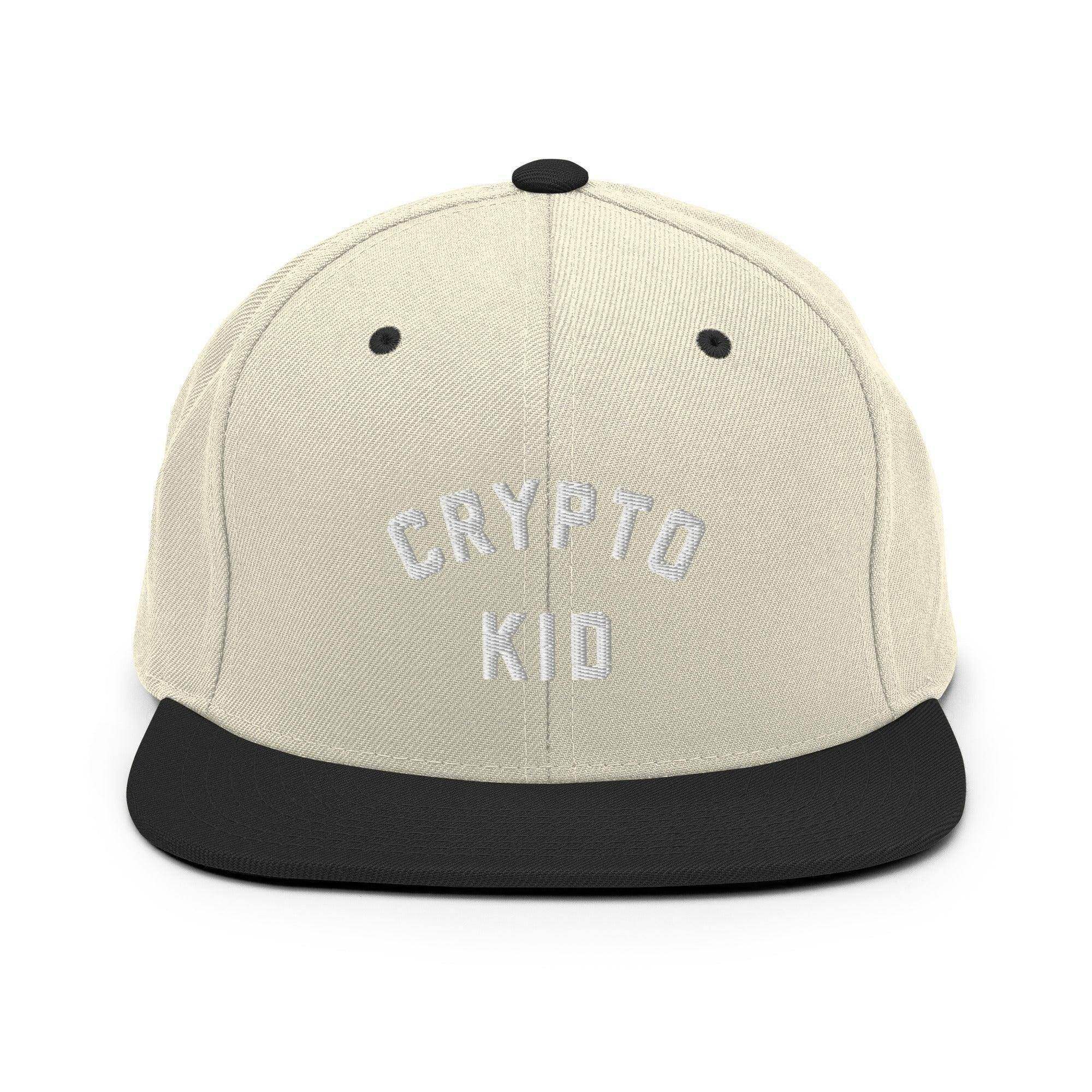 Crypto Kid Snapback Hat - InvestmenTees