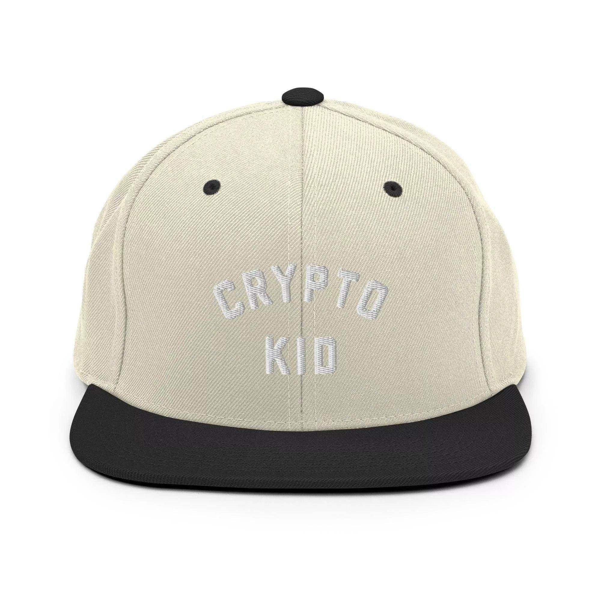 Crypto Kid Snapback Hat - InvestmenTees