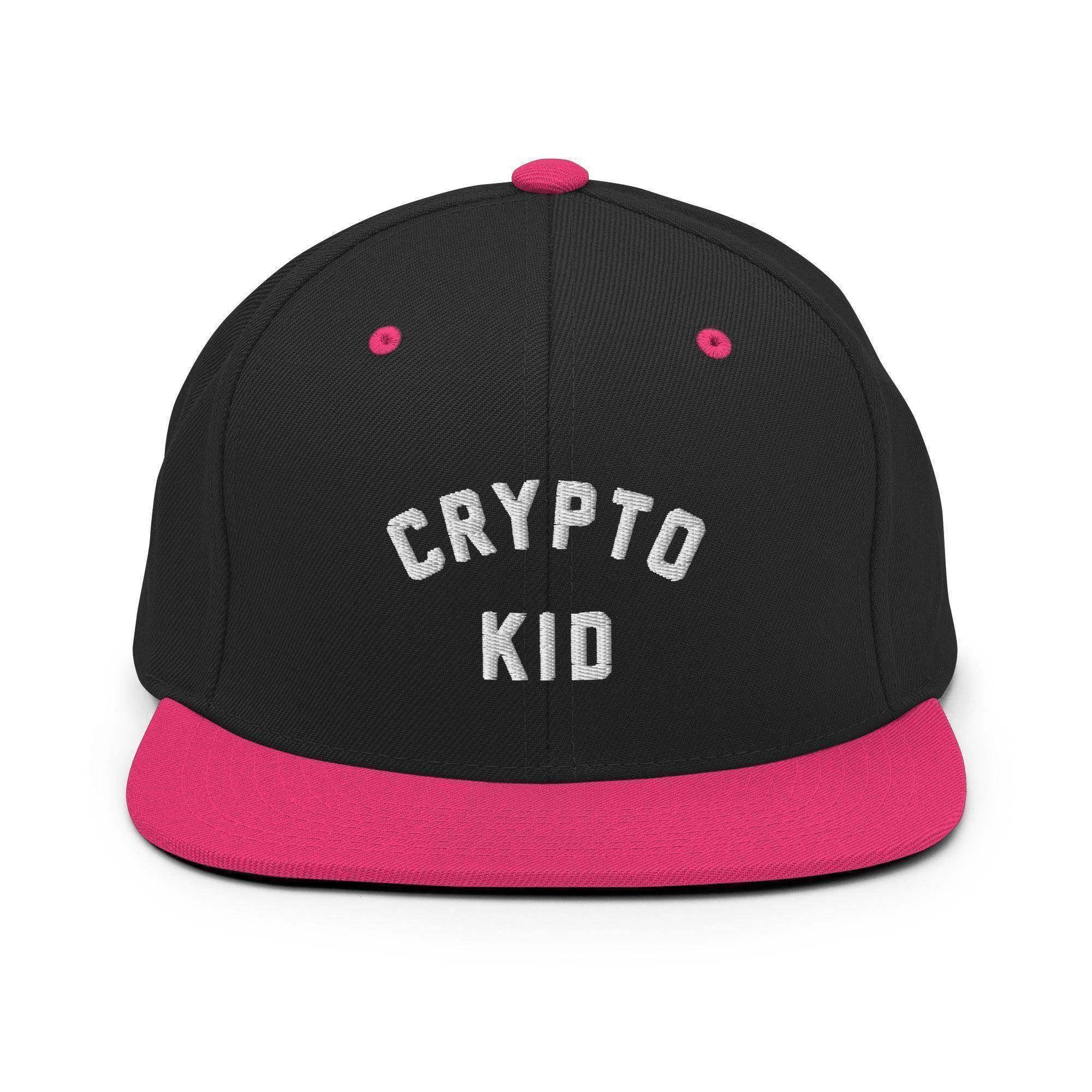 Crypto Kid Snapback Hat - InvestmenTees