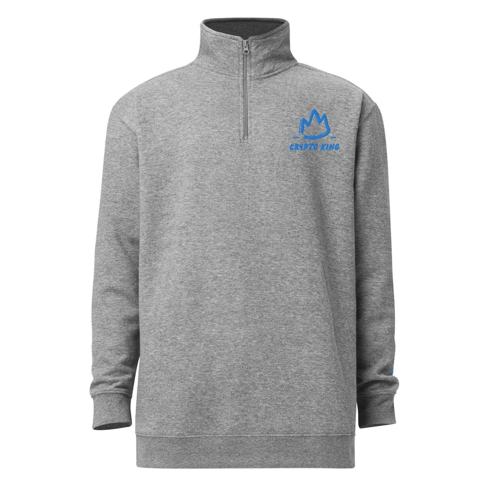 Crypto King Fleece Pullover - InvestmenTees