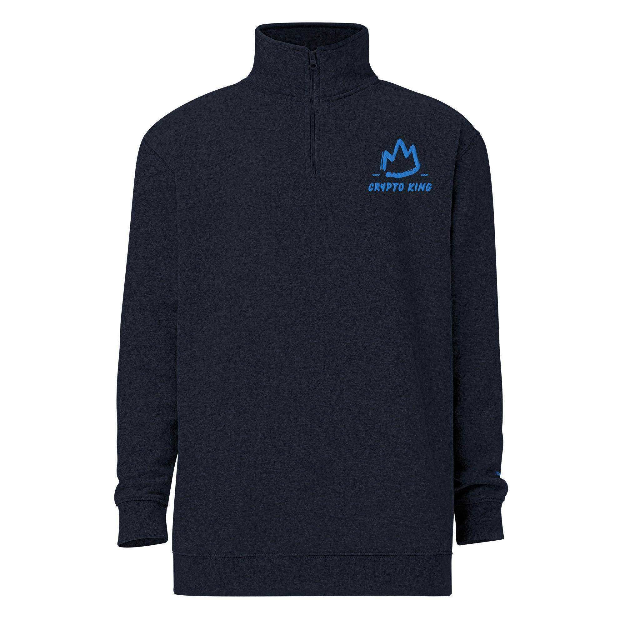 Crypto King Fleece Pullover - InvestmenTees