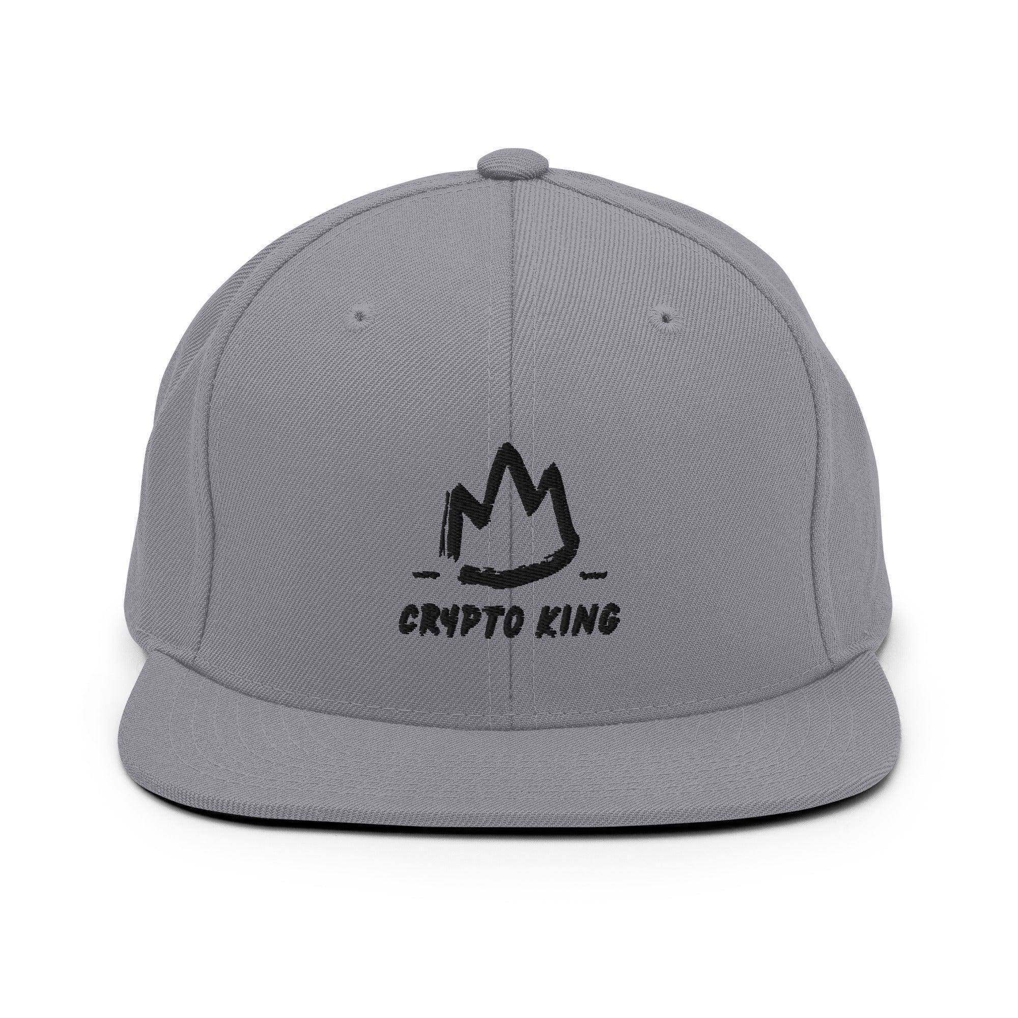 Crypto King Snapback Hat - InvestmenTees