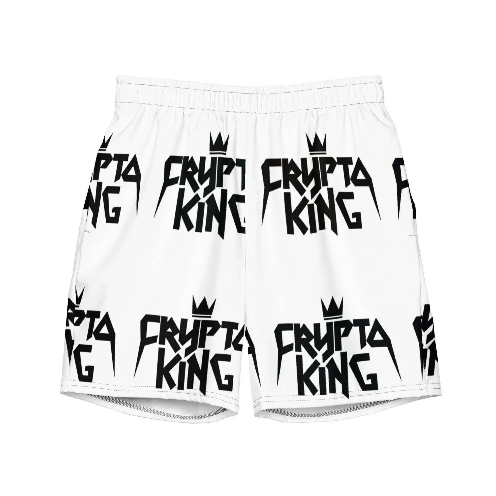 Crypto King Swim Trunks - InvestmenTees