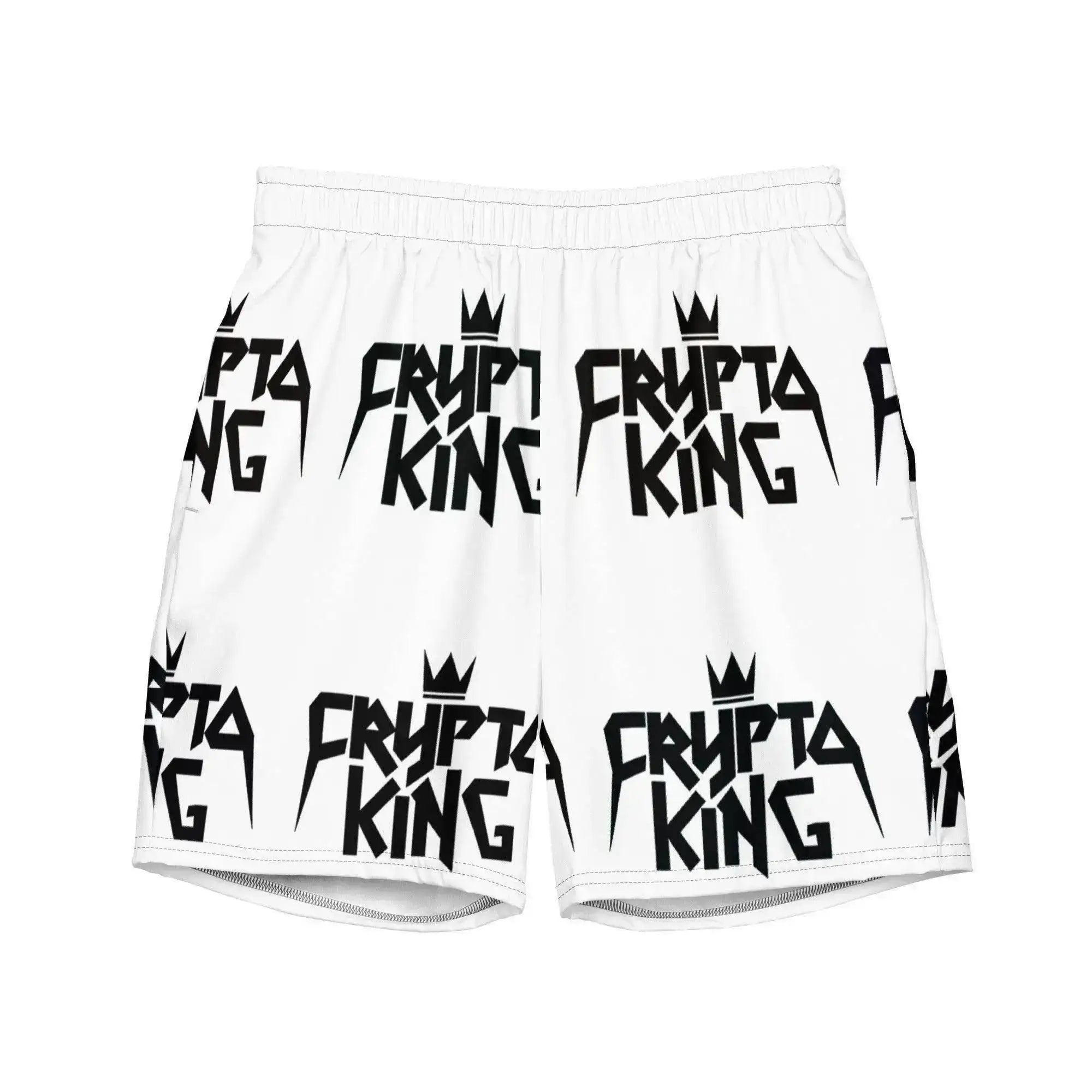 Crypto King Swim Trunks - InvestmenTees