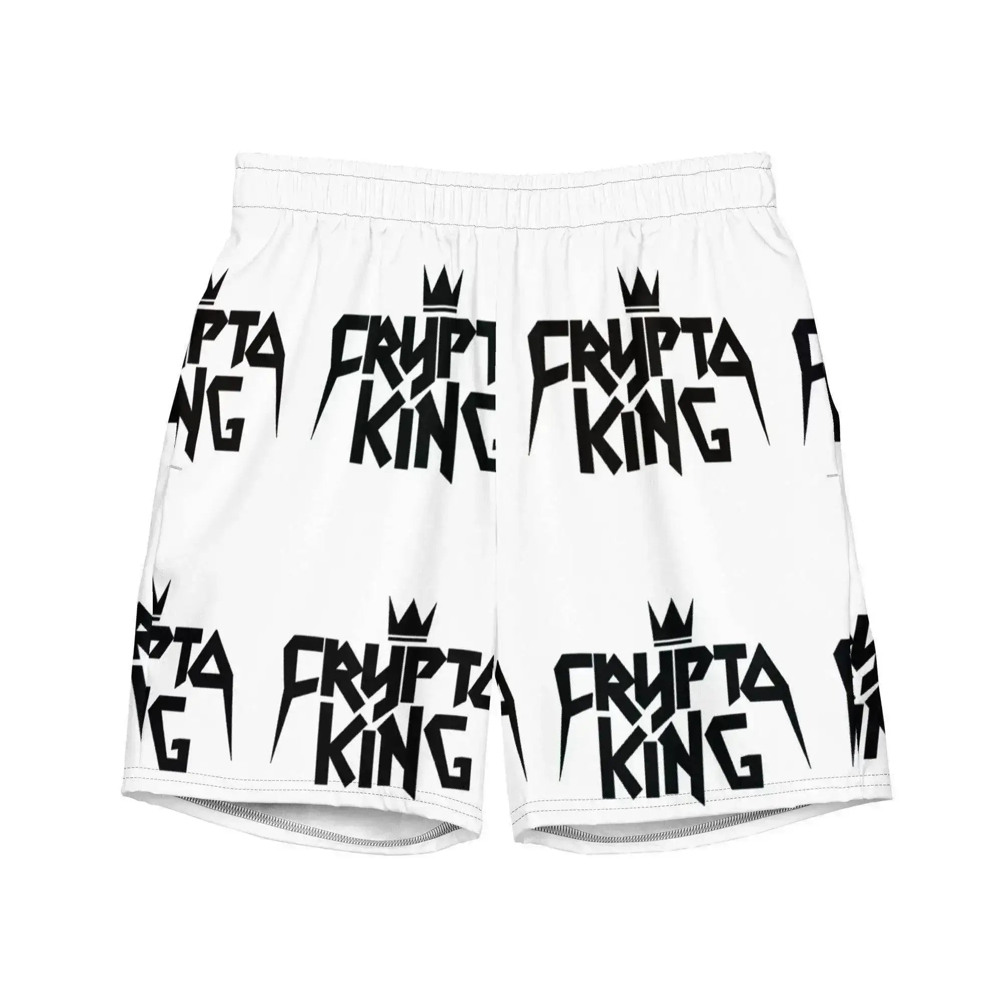 Crypto King Swim Trunks - InvestmenTees