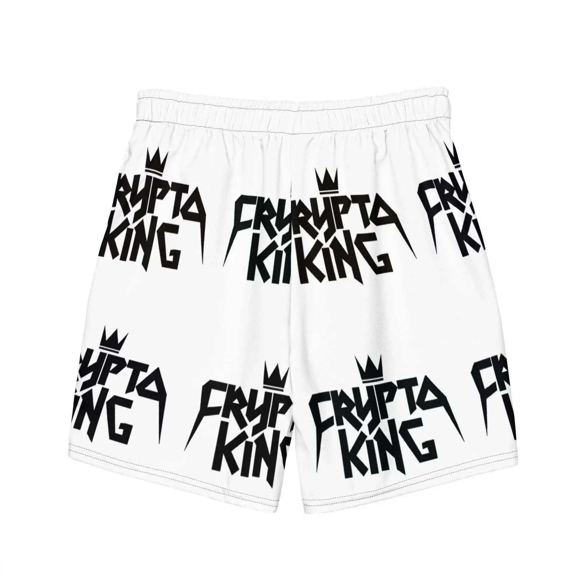 Crypto King Swim Trunks - InvestmenTees